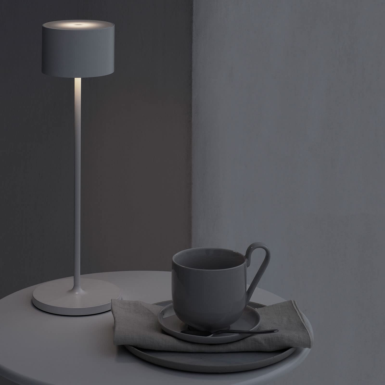 Blomus Farol Mobile LED Satellite Light - Modern Indoor/Outdoor Hanging Lamp for Living Room, Bedroom, or Patio Decor