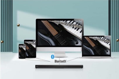 Hisense HS205 2.0 CH Soundbar - Compact Home Theater Sound Bar with Bluetooth, HDMI ARC, and Enhanced Bass - Perfect for TV, Movies, and Gaming in Living Rooms & Bedrooms