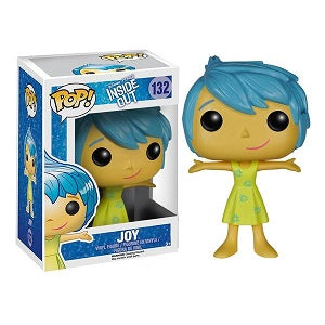 Funko Pop! Disney Joy #132 - Inside Out Collectible Vinyl Figure - Perfect for Disney Fans, Movie Lovers & Pop Culture Collectors (Great Gift for Birthdays, Holidays & Home Decor)