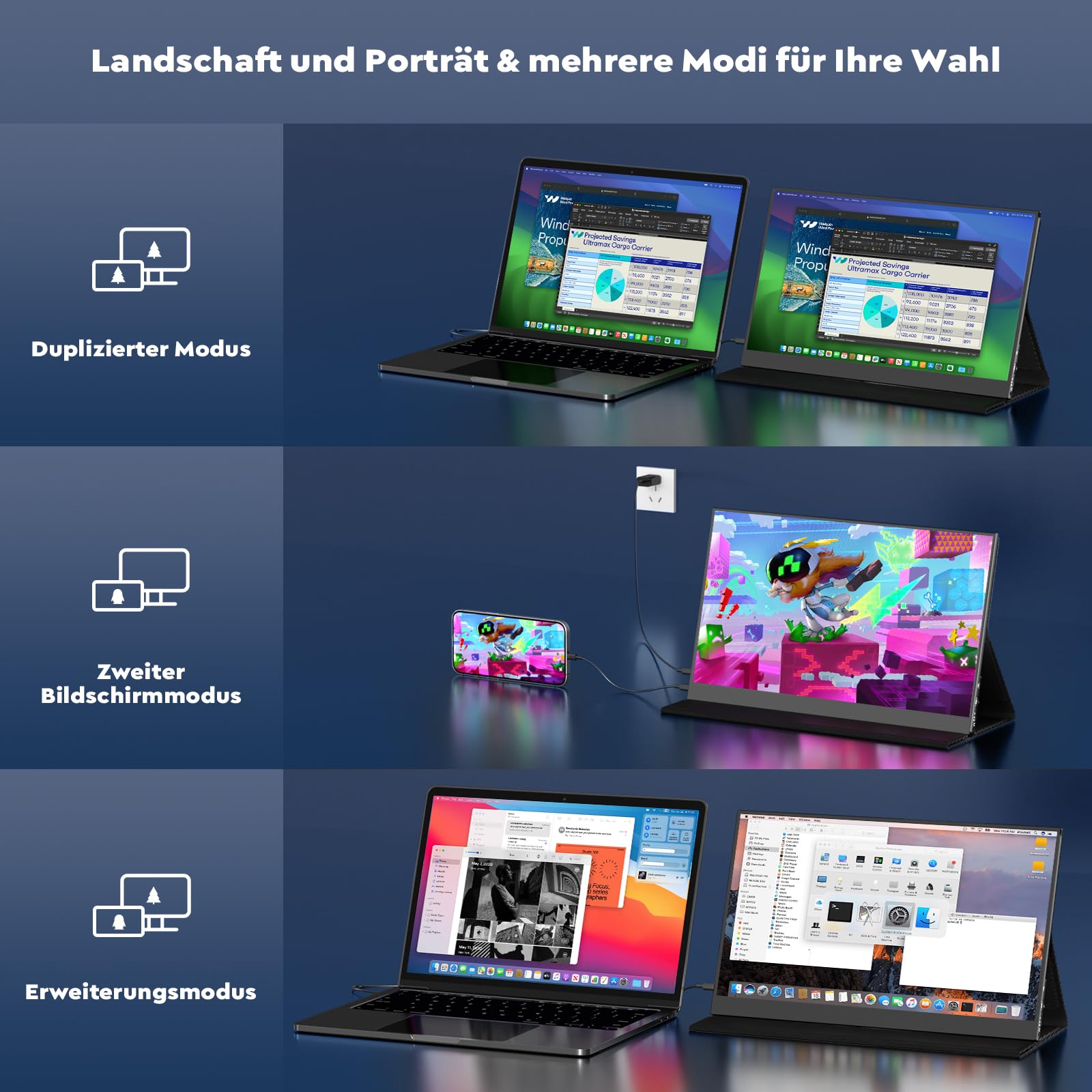 Portable Monitor 15.6