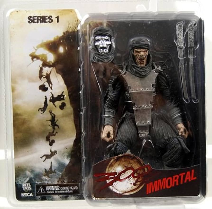 NECA Series 1 300: Immortal Action Figure - Spartan Warrior Collectible for Movie Fans and Display