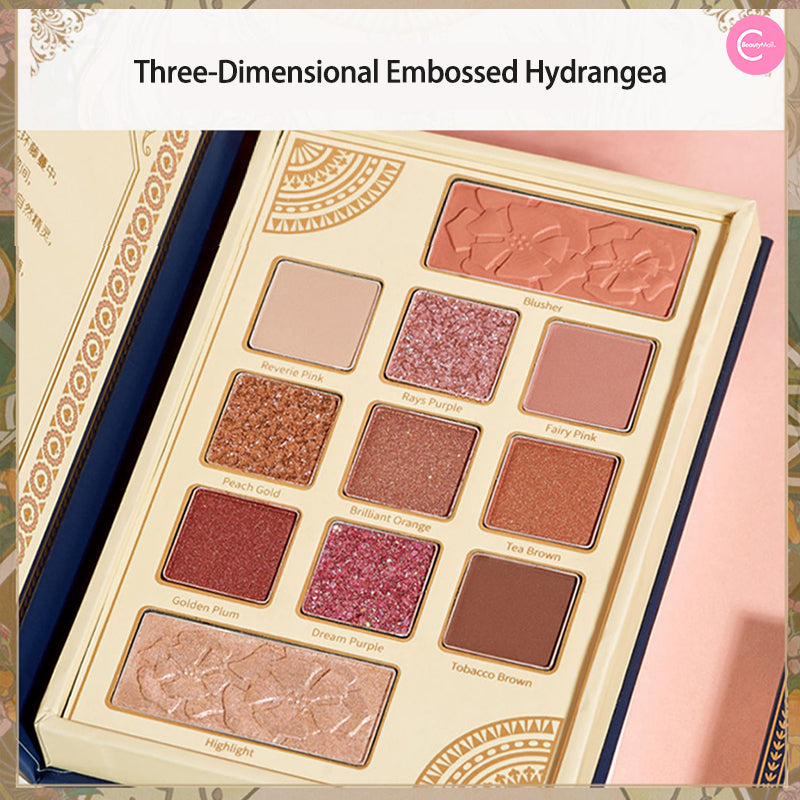 LANSUR Twilight Fairy Eye & Cheek Palette - 6 Color Blush & Eyeshadow Makeup Set for Natural Glow | Perfect for Day & Night Looks, Bridal & Party Makeup