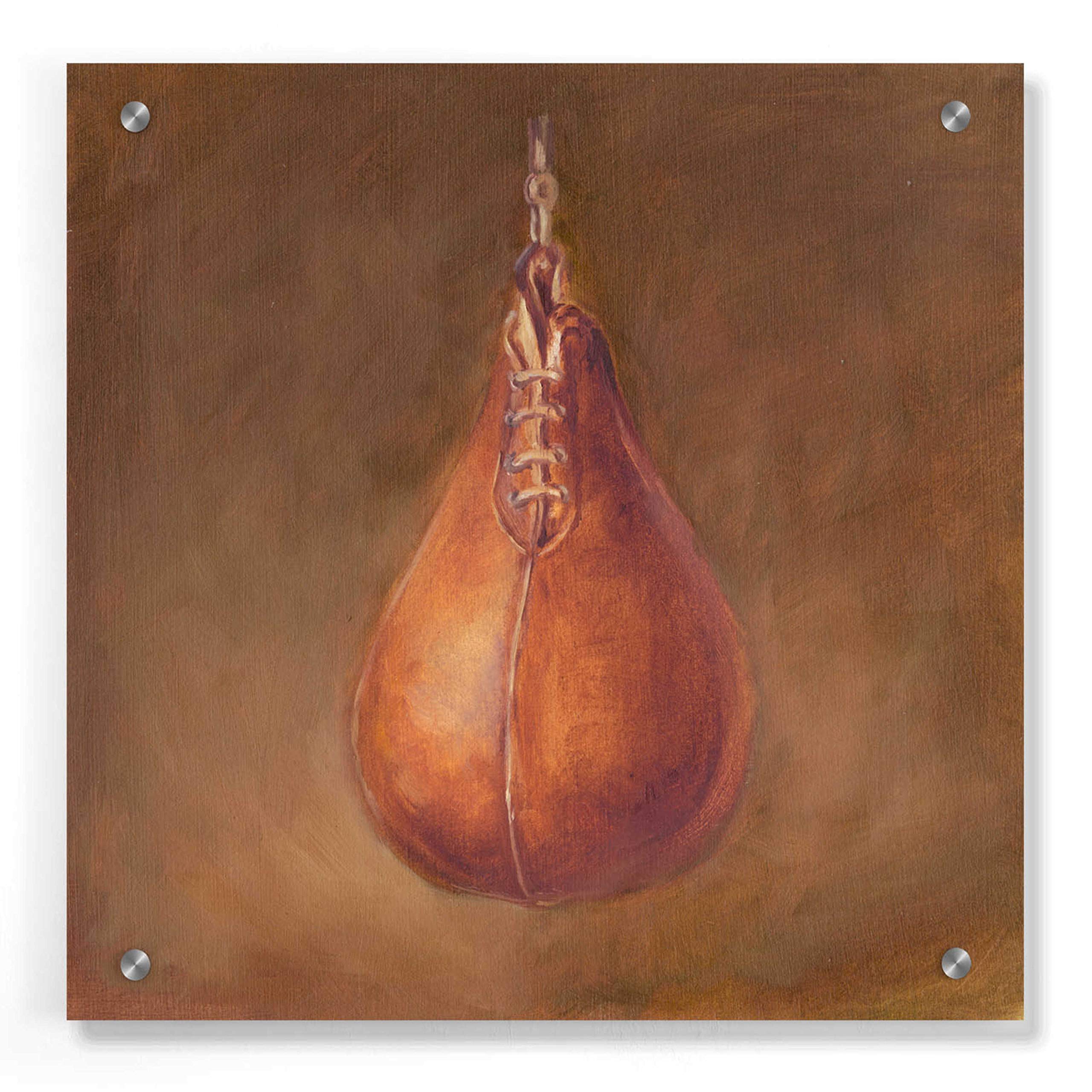 Rustic Sports II by Ethan Harper - 36x36 Inch Acrylic Glass Wall Art Painting - Modern Home & Office Decor for Sports Fans, Game Room, Man Cave