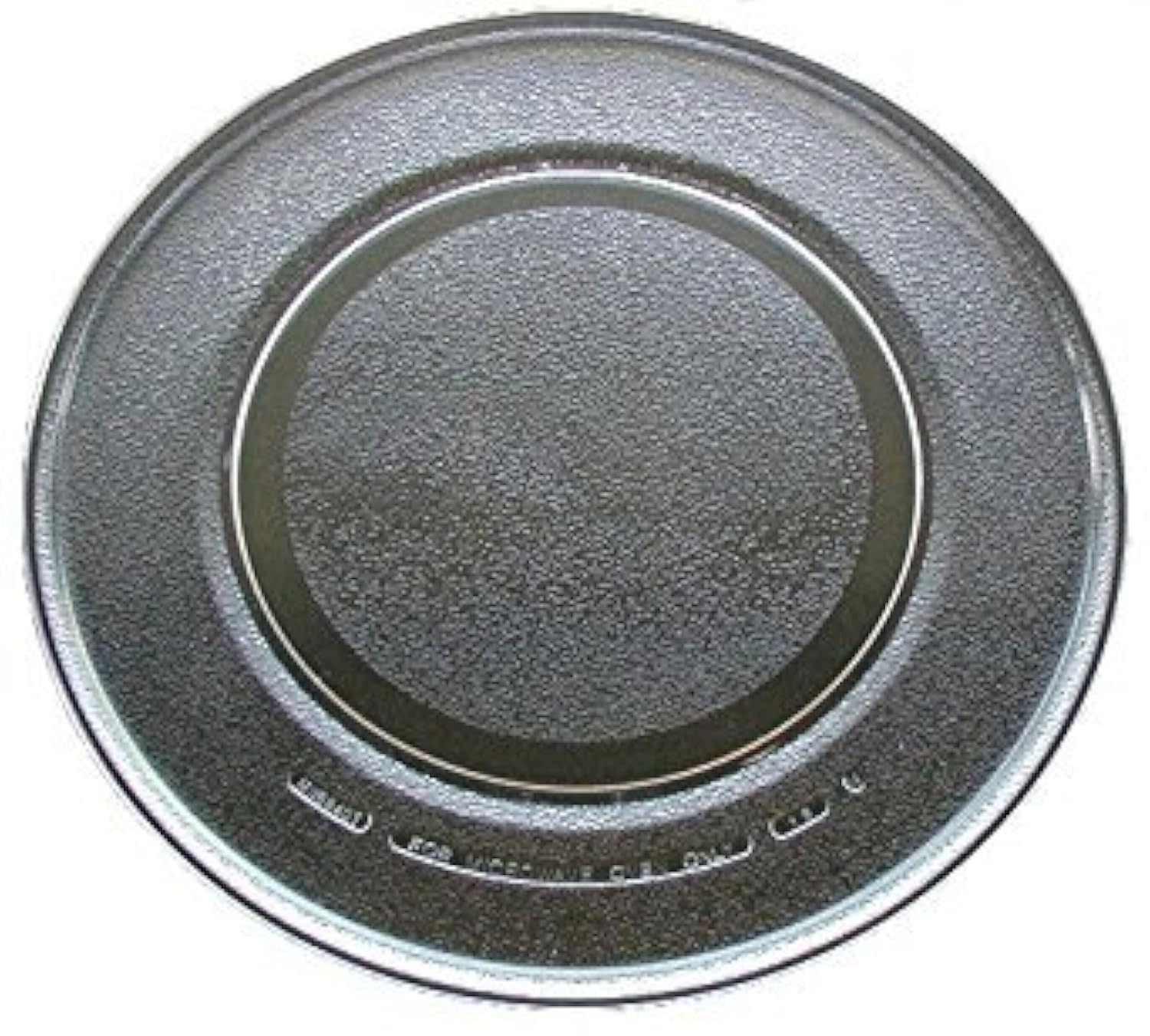 GE WB49X0690 15.5 Inch Microwave Glass Turntable Plate - Replacement for GE Microwave Ovens - Durable & Easy to Clean - Perfect for Heating Food Evenly in Your Kitchen