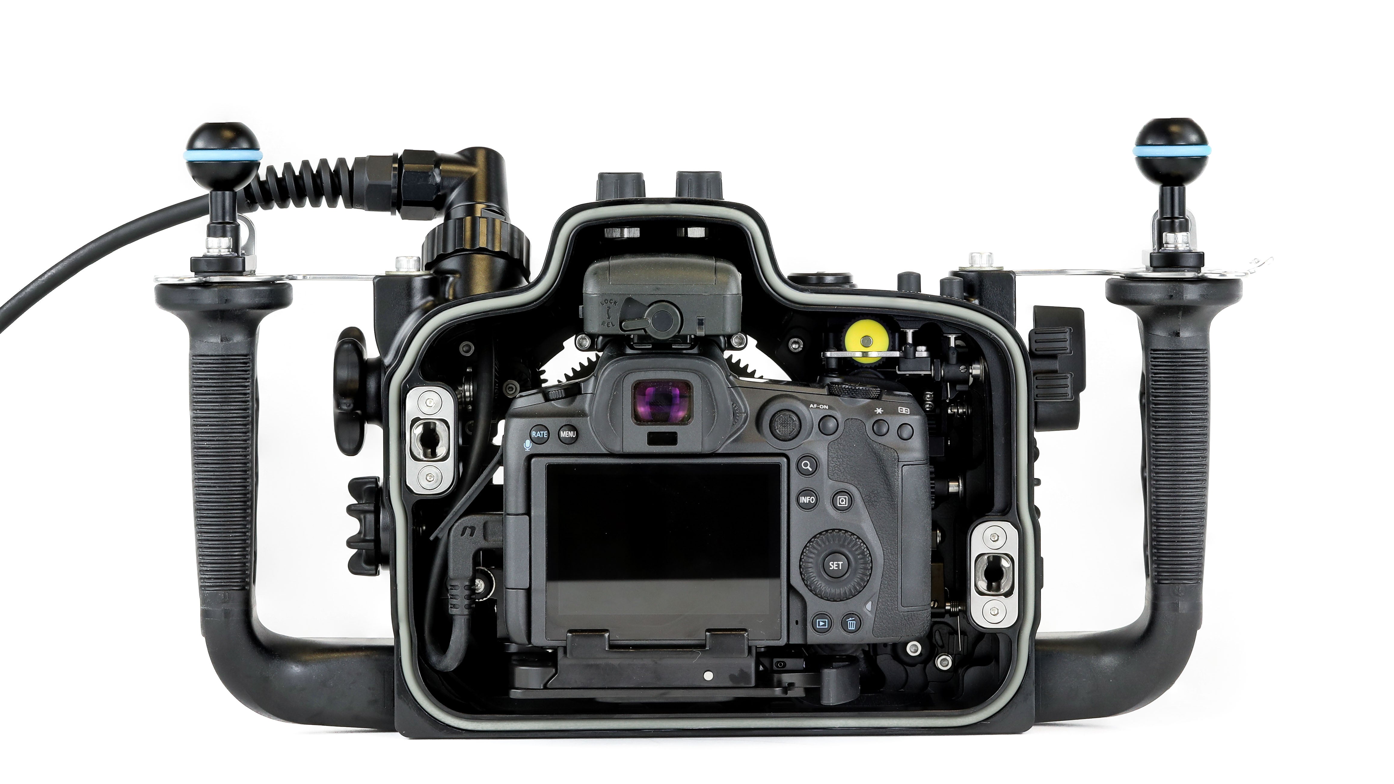 Canon EOS R5 Camera Housing - Waterproof Underwater Case for Scuba Diving & Surf Photography - Compatible with NA R5 Housing Accessories