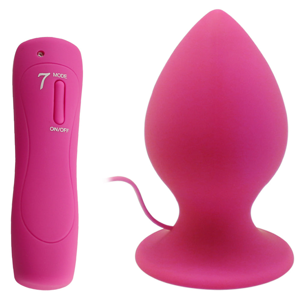 7 Speed Vibrating Anal Plug for Men & Women - Remote Control, Waterproof, Rechargeable - Perfect for Couples Play & Solo Pleasure