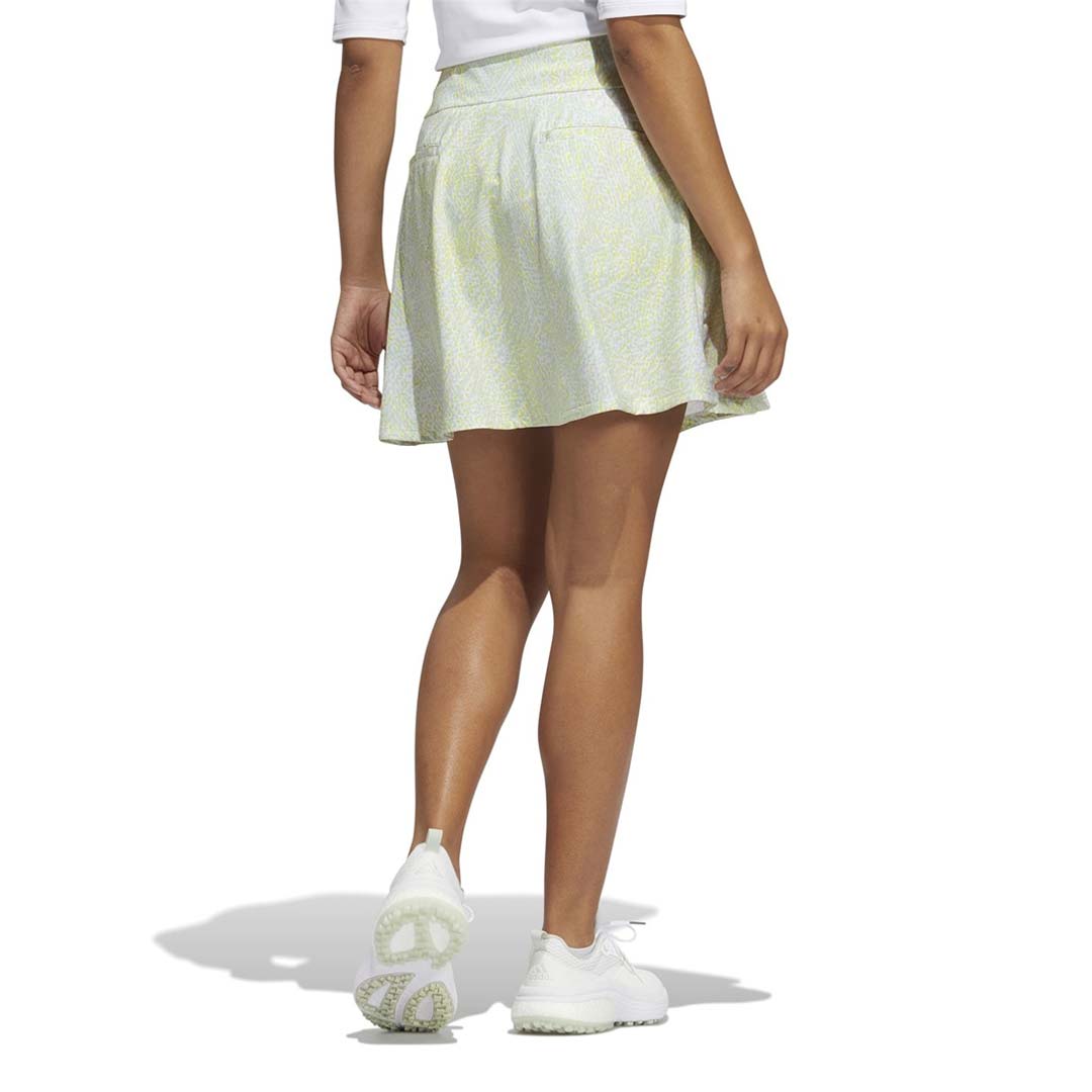 Adidas Women's Printed Frill Golf Skirt (HT1970) - Stylish & Comfortable Skirt for Golf, Tennis & Casual Wear