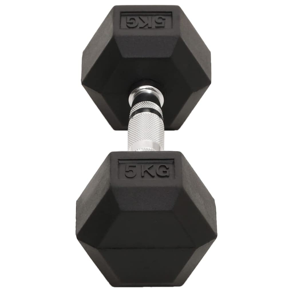 2-Pack 10kg Cast Iron Dumbbells for Weightlifting & Strength Training - Perfect for Home Gym, CrossFit, and Fitness Workouts
