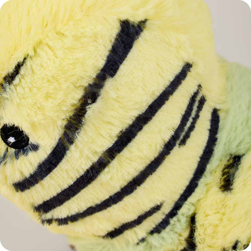 Green Parakeet Warmies - Cozy Microwaveable Plush Toy for Kids & Adults | Perfect for Relaxation, Stress Relief & Cold Weather Comfort