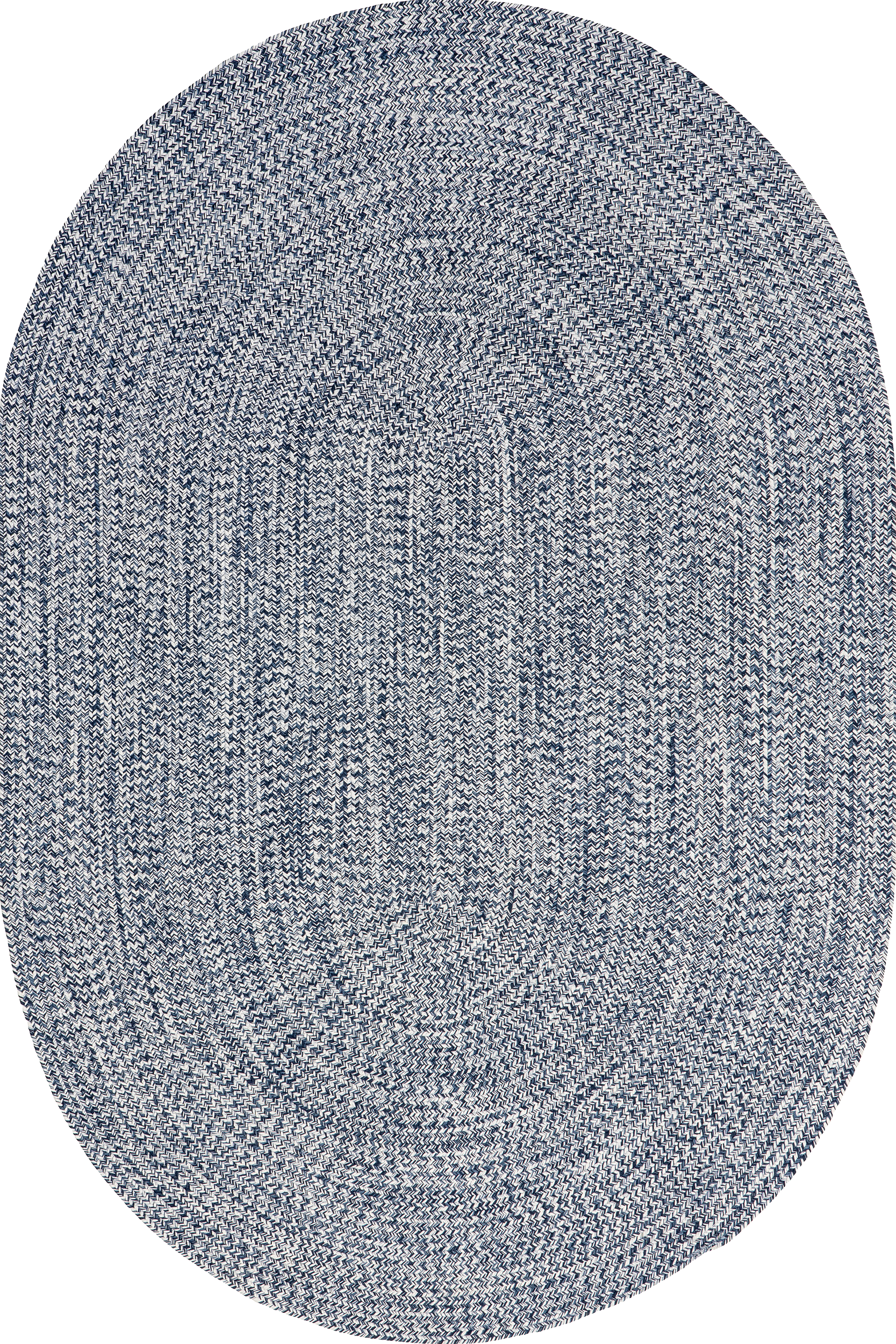 Hand Braided Indoor/Outdoor Navy Rug - Durable & Stylish for Living Room, Patio, or Bedroom Decor