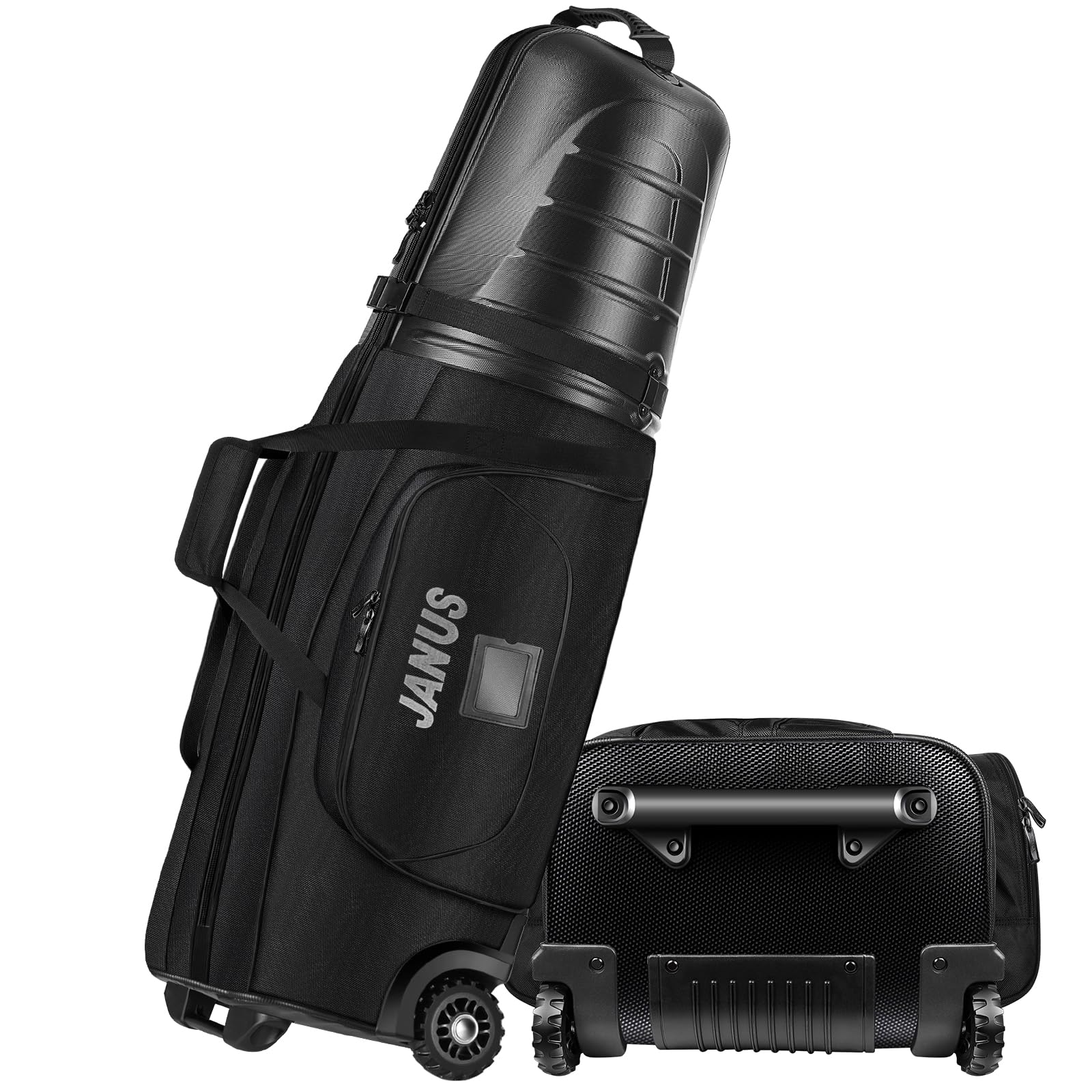 JANUS Golf Travel Bag with Wheels - Durable ABS Hard Shell Golf Club Case for Airline Travel | Perfect for Golf Trips, Tournaments & Airline Check-In