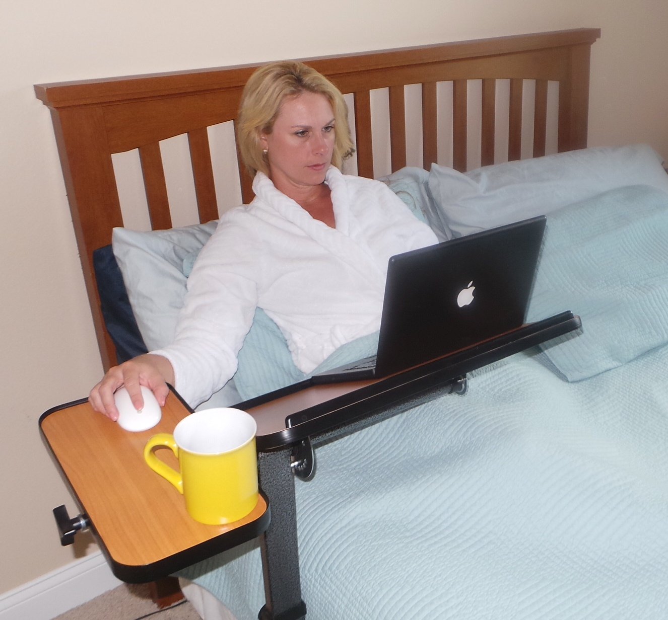 Platinum Health The Dorminator Acrobat Folding Portable Laptop Desk - Lightweight Study Table for College Dorms, Small Spaces & Home Office - Perfect for Students, Remote Work & Bedroom Use