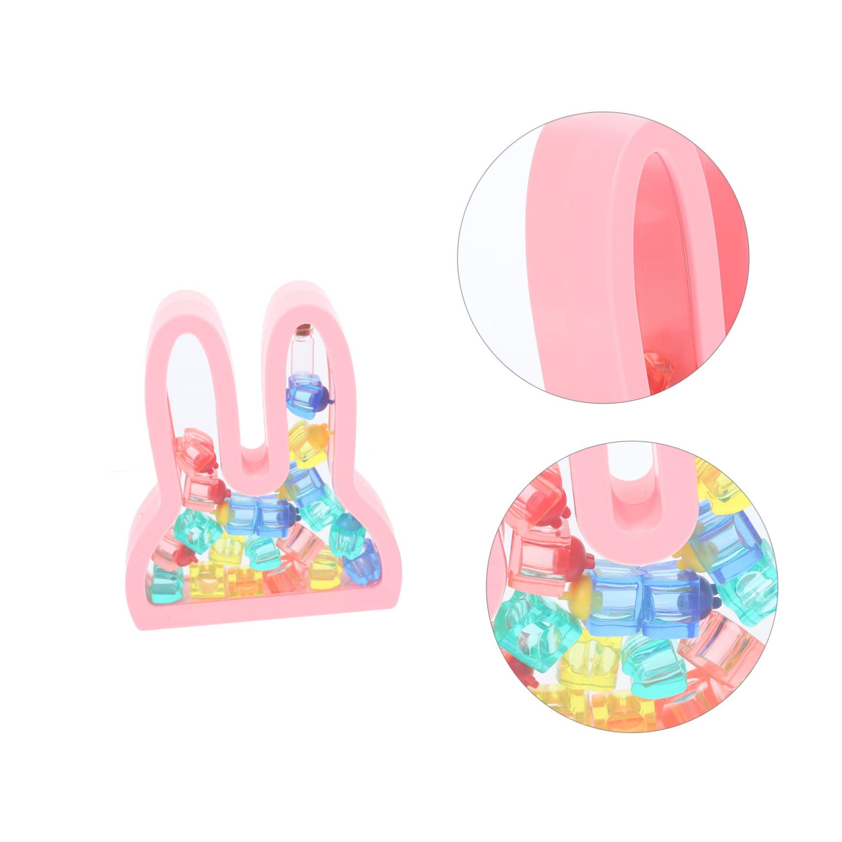 GARVALON 1 Set Baby Hair Clip Holder - Deciduous Tooth & Lanugo Collection Keepsake Organizer - ABS Plastic Baby Hair Accessory Storage for Newborn First Haircut & Milestone Memories - Perfect for Nursery, Baby Shower Gifts & Memory Boxes