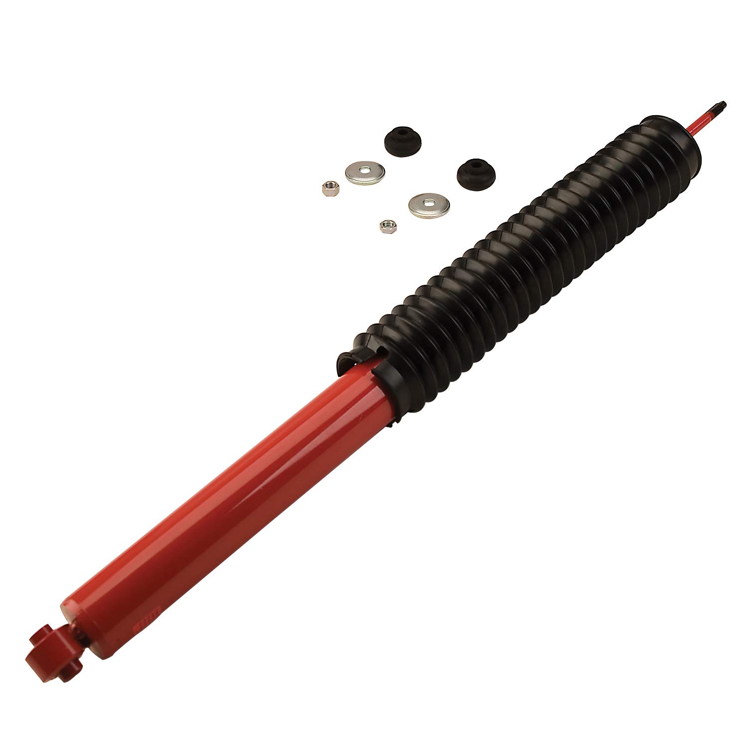 KYB 565078 MonoMax Gas Shock Absorber - Red - Heavy-Duty Performance for Trucks, SUVs, and Off-Road Vehicles - Perfect for Rough Terrains and Towing