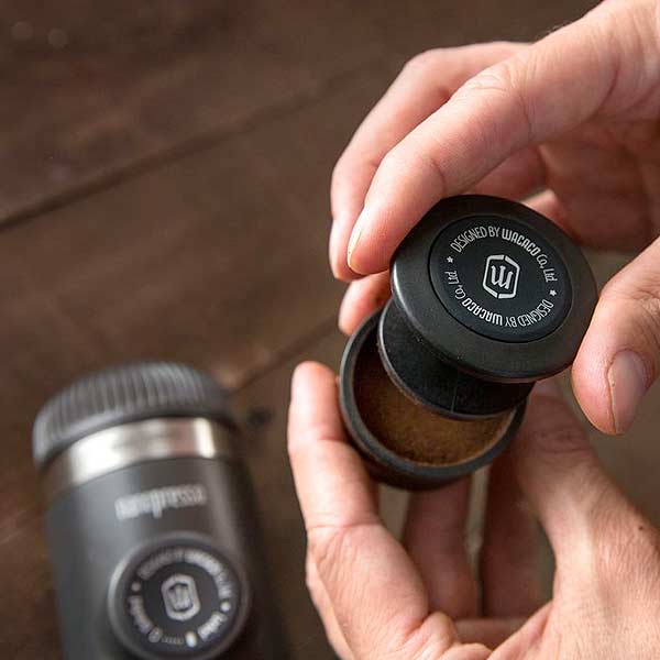 Wacaco Nanopresso Barista Kit - Portable Espresso Maker for Travel, Camping & Office - Handheld Coffee Machine with Milk Frother & Accessories