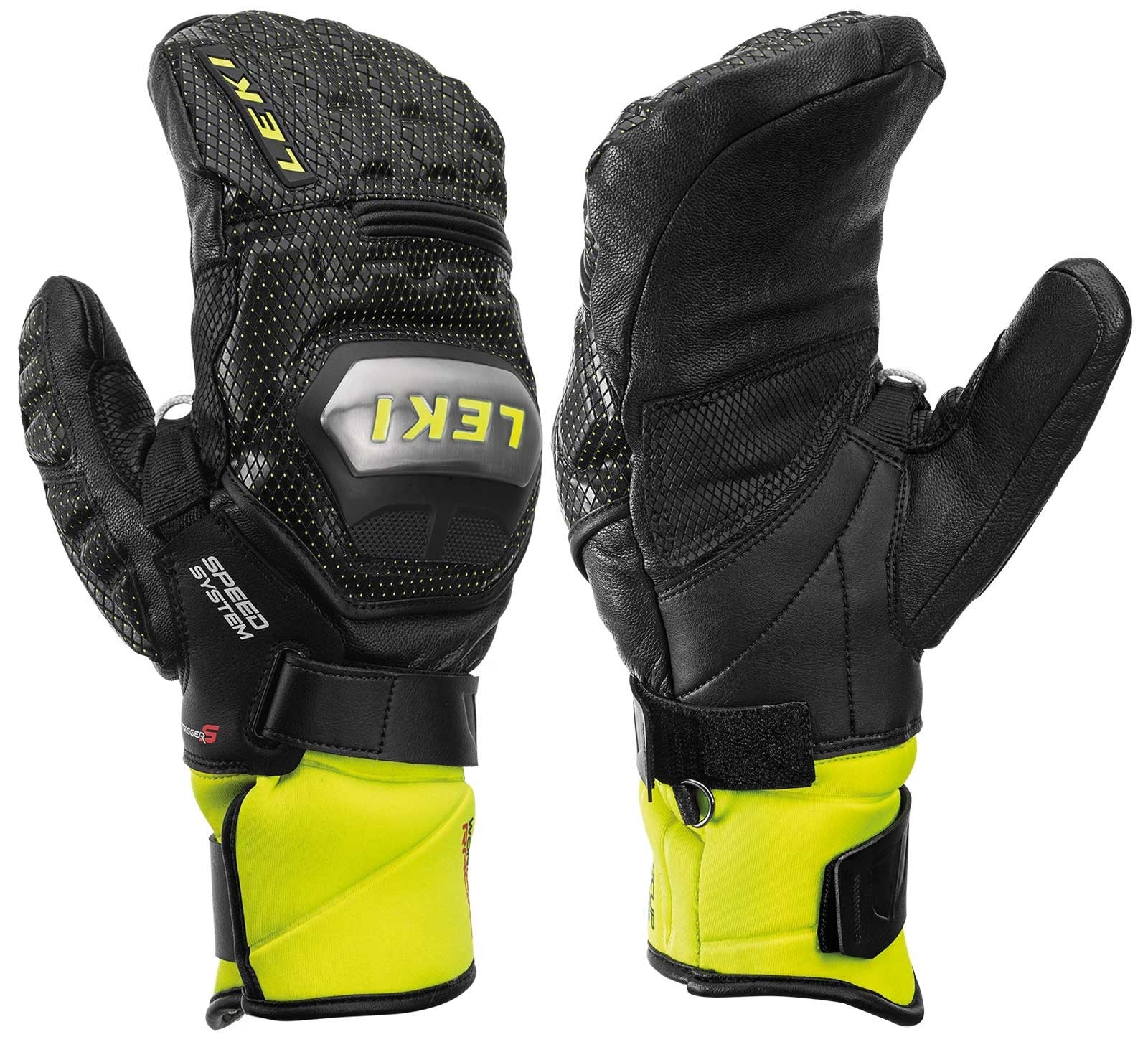 Leki 2023 WC Race TI S Speed Mitt - Premium Ski Racing Gloves for Alpine Skiing & Winter Sports - Perfect for Downhill Racing & Cold Weather Training