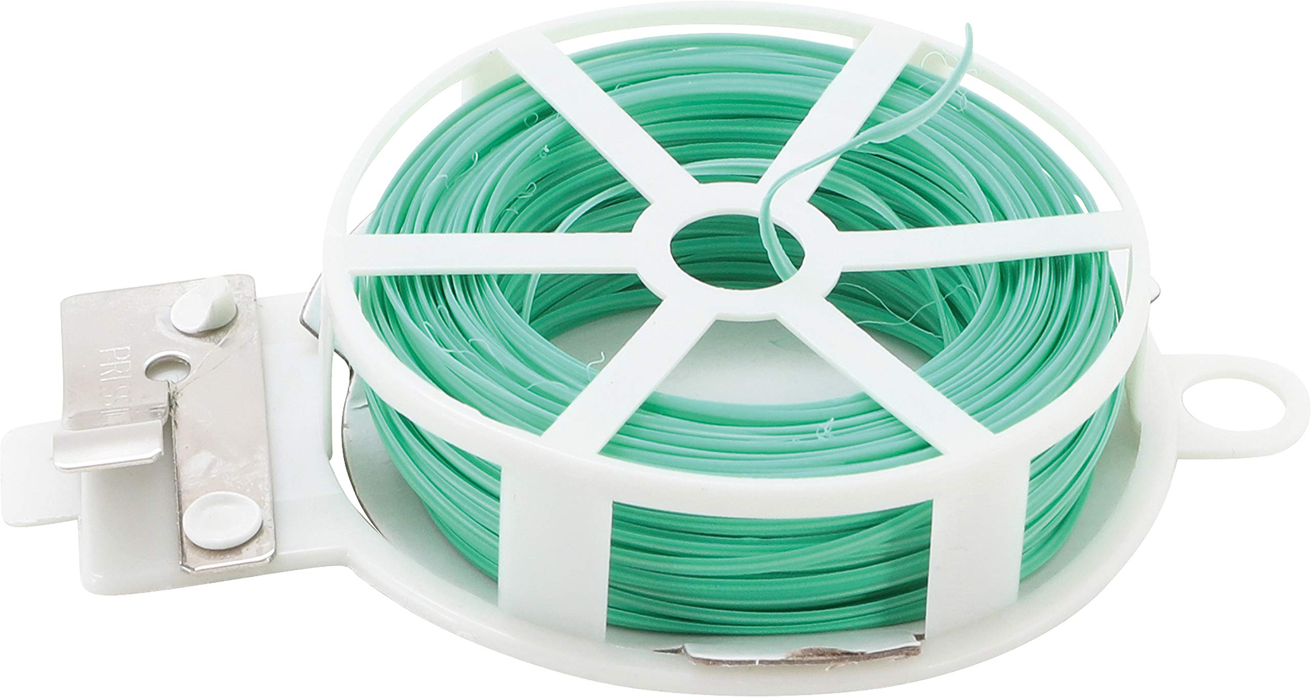 30m Silver Binding Wire 14 AWG with Dispenser & Cutter - Perfect for Jewelry Making, Electrical Projects, and DIY Crafts