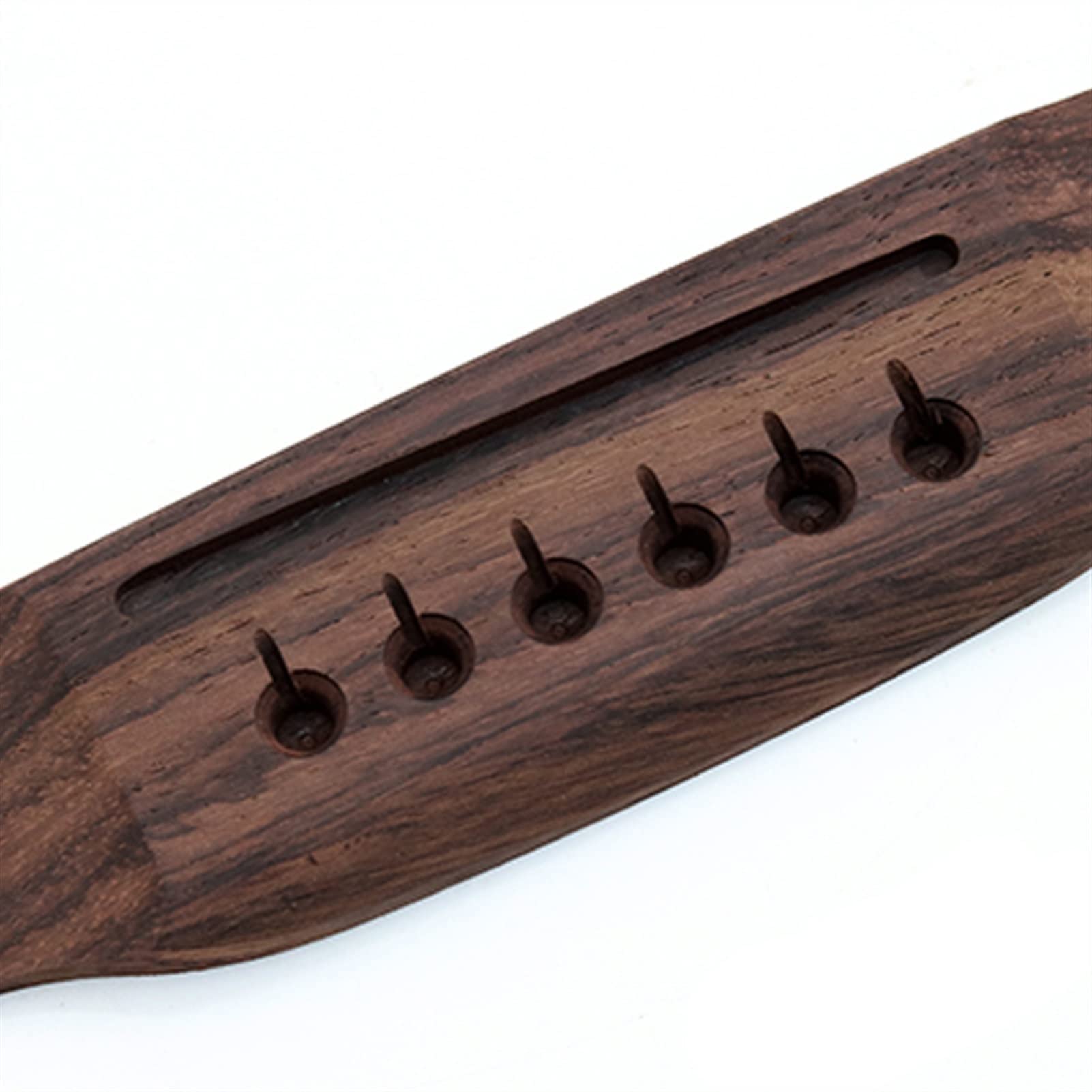 Left Handed Acoustic Guitar Bridge Replacement - Rosewood Backhand Guitar Bridge Parts for Left-Handed Players | Perfect for DIY Guitar Repairs & Upgrades