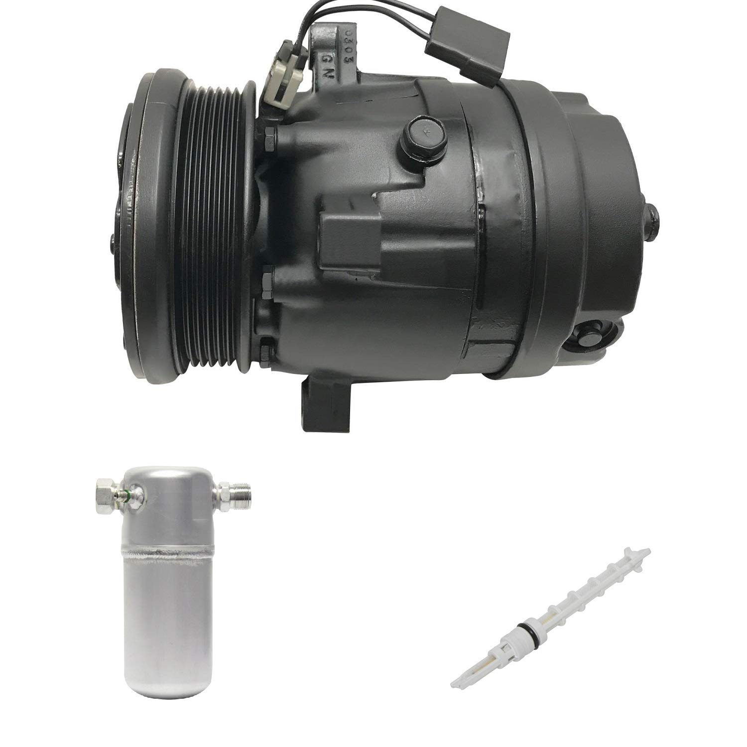 RYC Remanufactured AC Compressor Kit KT C040 - Compatible with [Vehicle Models] | High Performance Auto Air Conditioning Replacement Part | Perfect for Summer Cooling & Car AC Repair