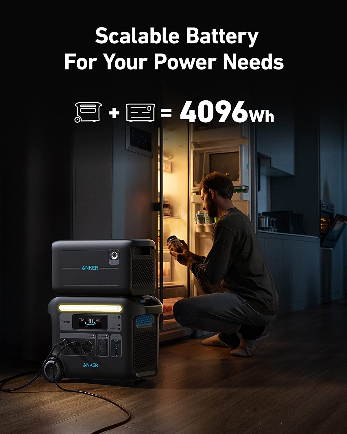 Anker 767 Portable Power Station 2048Wh 2400W Solar Generator - Backup Power for Home, Camping, RV & Outdoor Adventures