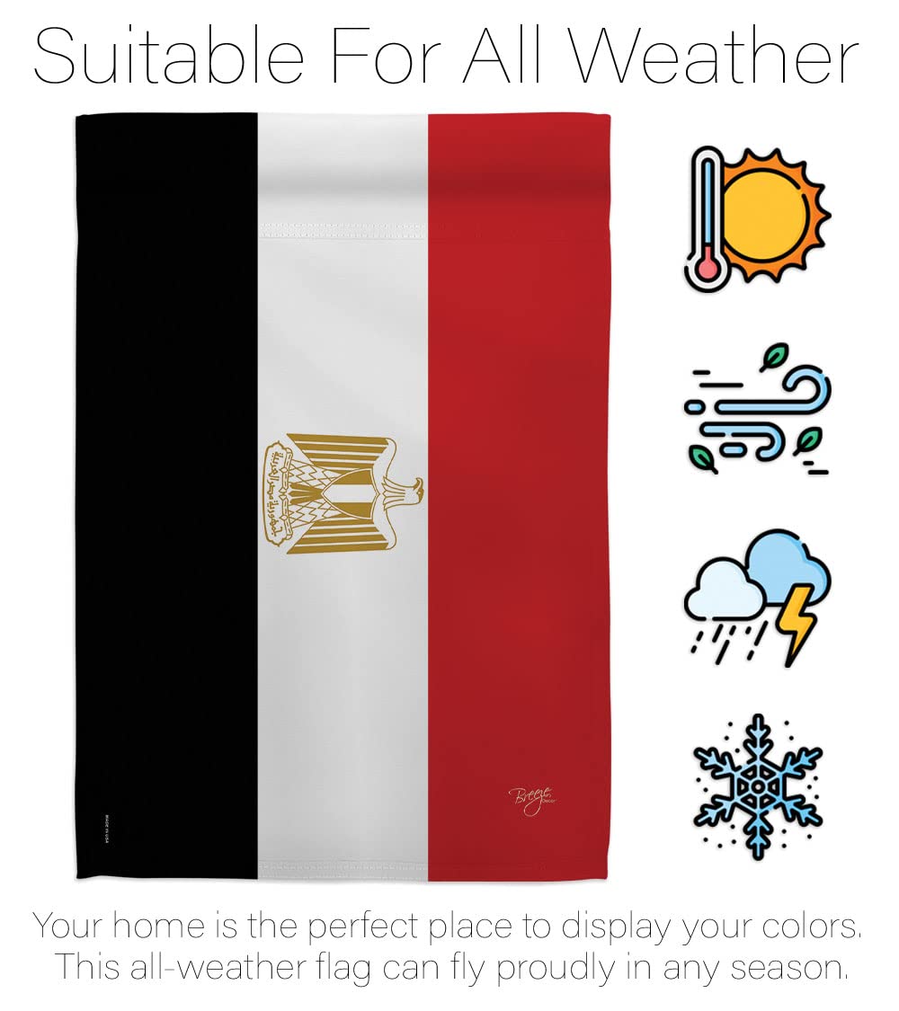 Egyptian Themed Decorative House Flag Set - 28
