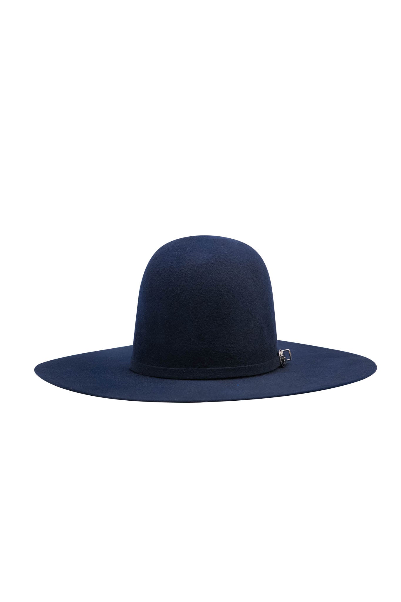 Rock'em 4X Navy Blue Open Crown Felt Cowboy Hat for Men - Western Rodeo, Outdoor & Country Style Fashion Accessory