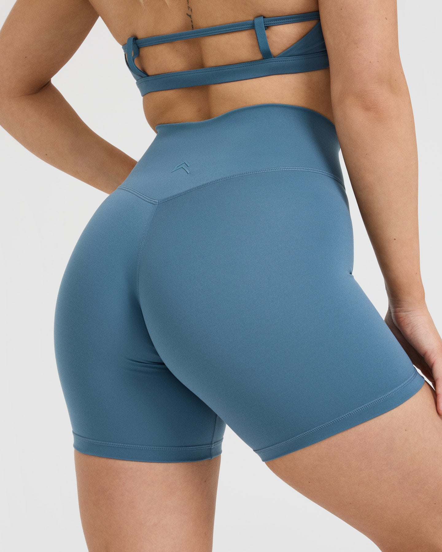 Timeless High Waisted Shorts for Women - Moonstone Blue Denim Shorts | Perfect for Summer, Beach, and Casual Outings