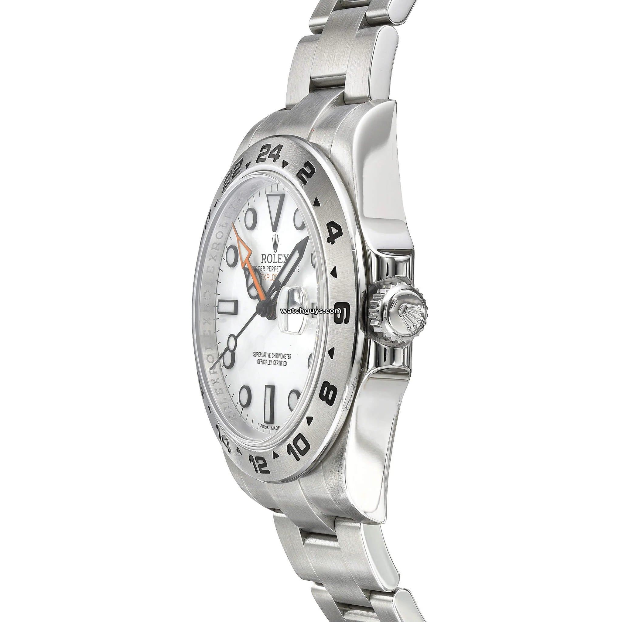 Rolex Explorer II 216570 Men's Watch - 42mm Stainless Steel, White Dial, Automatic Movement - Perfect for Outdoor Adventures & Professional Use