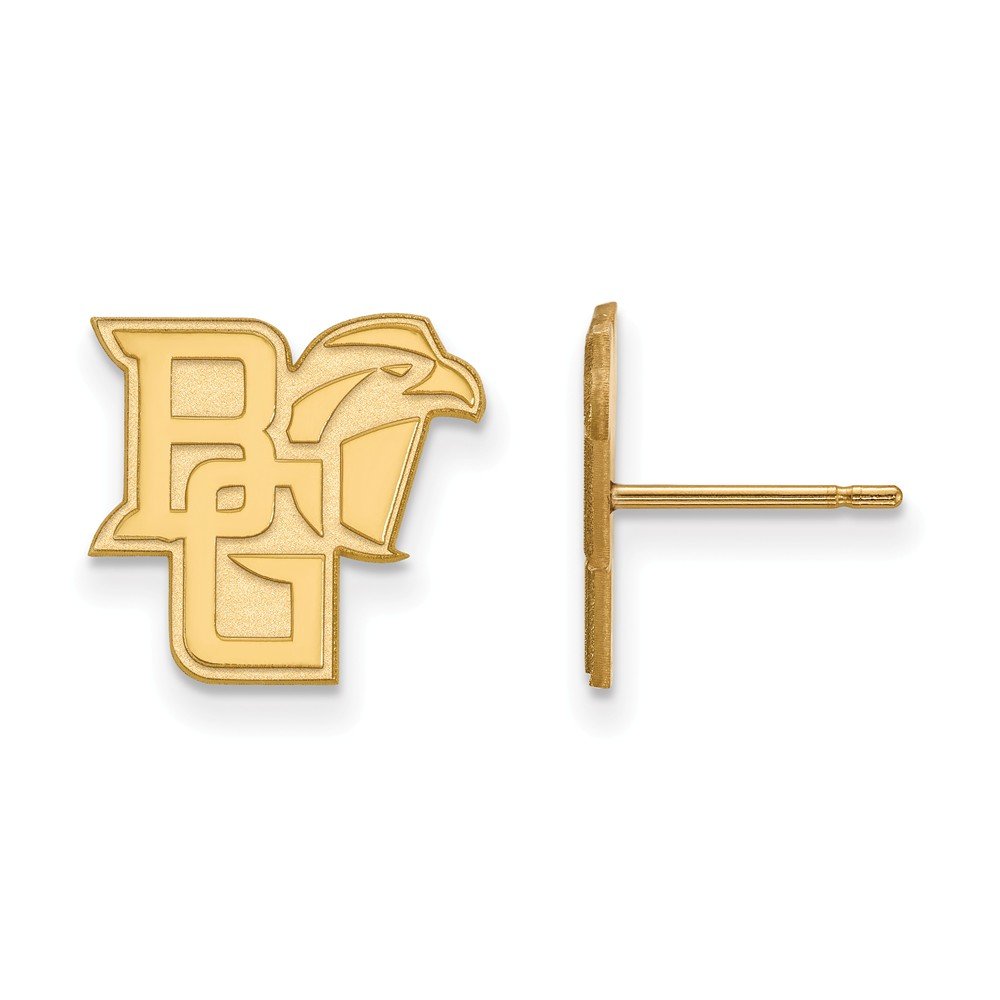 GP Bowling Green State University Small Post Earrings - Dainty College Jewelry for Women - Perfect for Gameday, Graduation & School Spirit Accessories