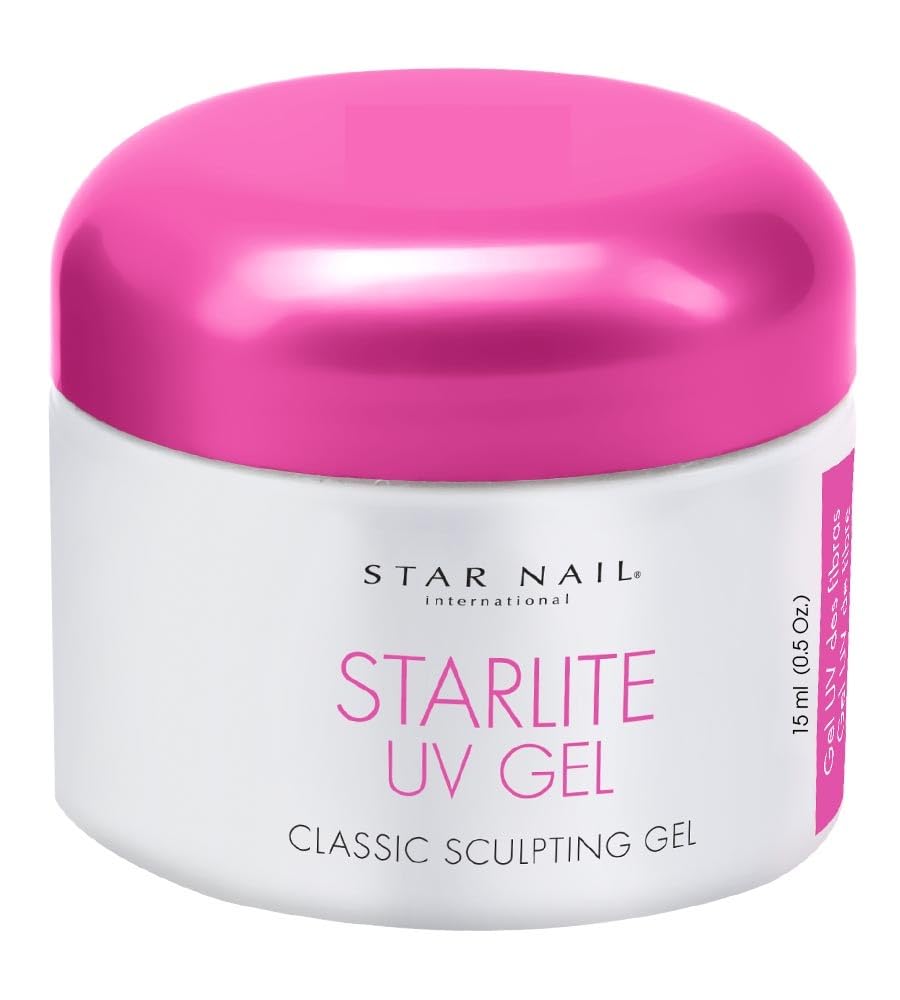 Star Nail Starlite UV Gel Clear .5 oz - Professional Nail Polish for Gel Manicures & Nail Art - Perfect for Salons, DIY Nails & Special Occasions