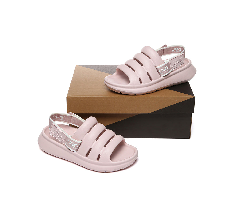 Australian Shepherd® Adjustable Strap Slingback Sandals - Roseline | Comfortable Summer Walking Shoes for Women, Beach & Casual Outings