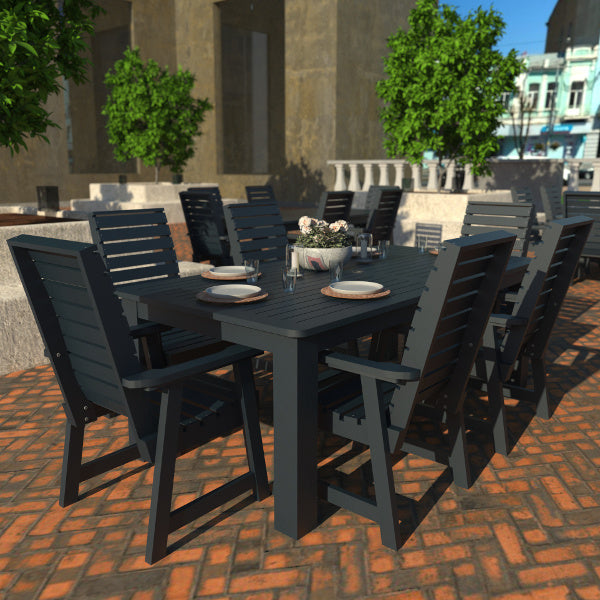 Glennville 7-Piece Dining Set - Modern Wooden Table & Chairs for Kitchen, Dining Room, Patio | Perfect for Family Meals & Entertaining Guests