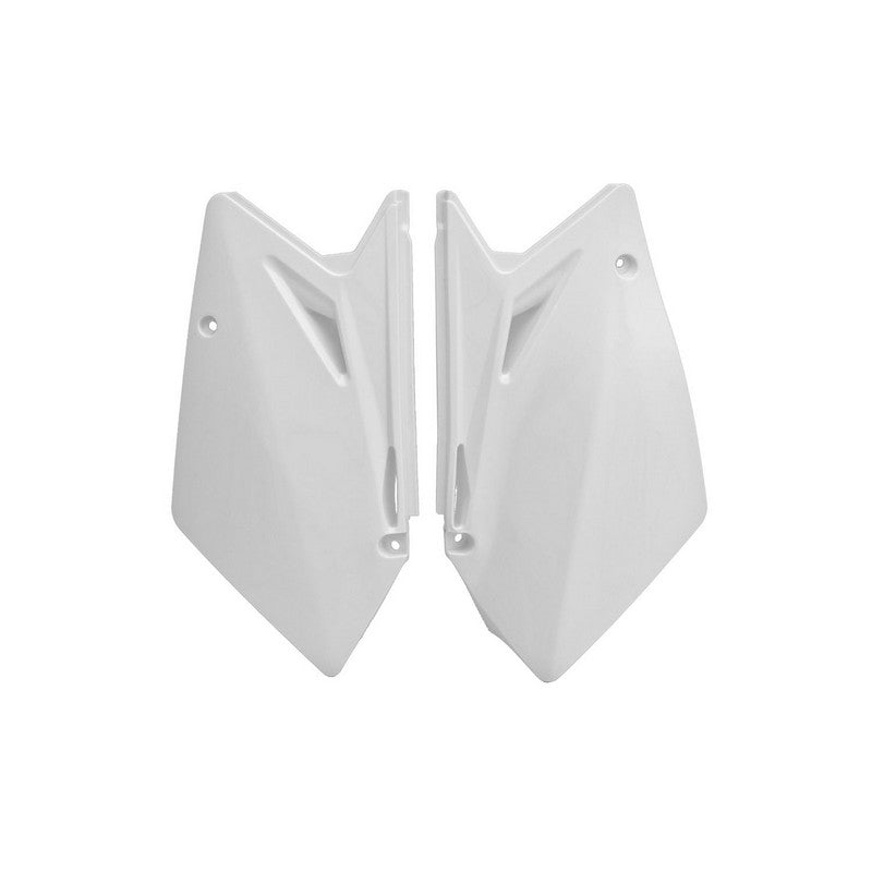 Rtech Side Panels for Yamaha RMZ450 2005-2007 - White (SU03910041) | Dirt Bike Replacement Parts for Off-Road & Motocross Racing