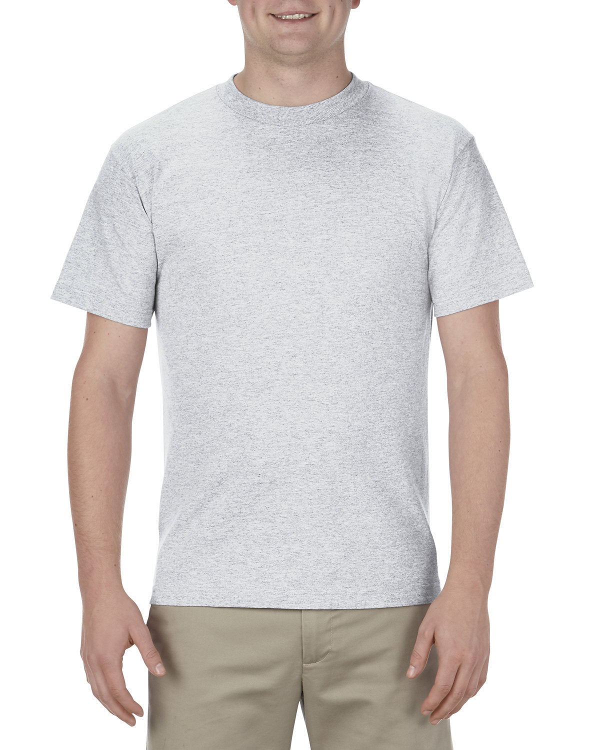 Alstyle AL1301 Adult 6.0 oz. 100% Cotton T-Shirt - Soft Comfortable Crew Neck Tee for Men & Women - Perfect for Casual Wear, Gym, and Everyday Outfits