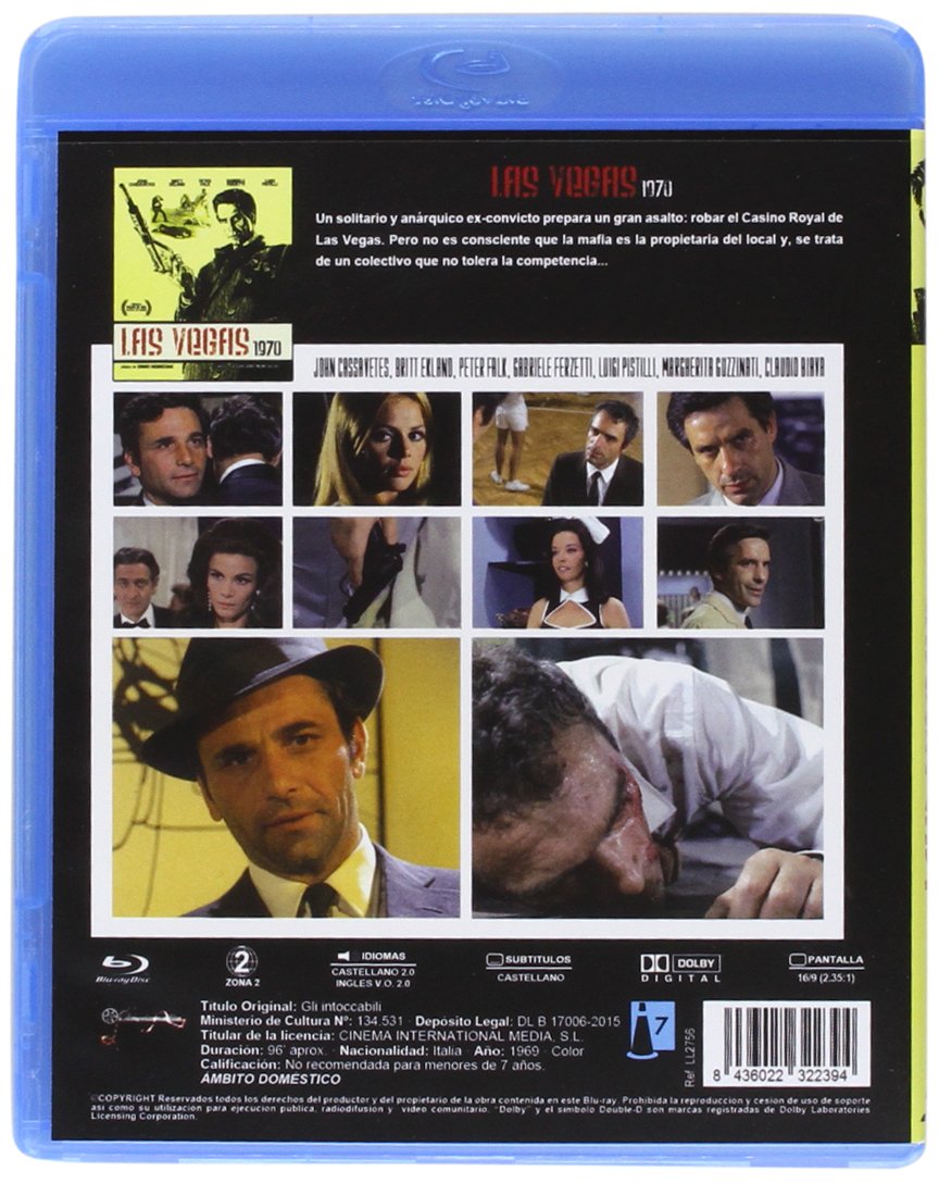 Machine Gun McCain Blu-ray (Region B) - Action Crime Thriller Movie for Home Theater & Movie Night Entertainment
