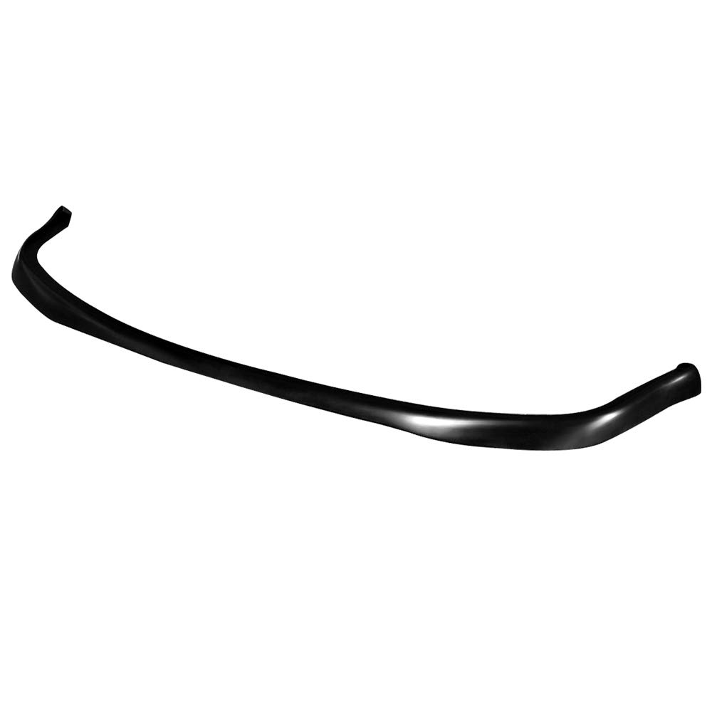 IKON MOTORSPORTS T-R Style PU Black Front Bumper Lip Spoiler Splitter for 1990-1993 Honda Accord (Fits 1991 & 1992 Models) - Enhance Aerodynamics & Sporty Look for Street Racing & Car Shows