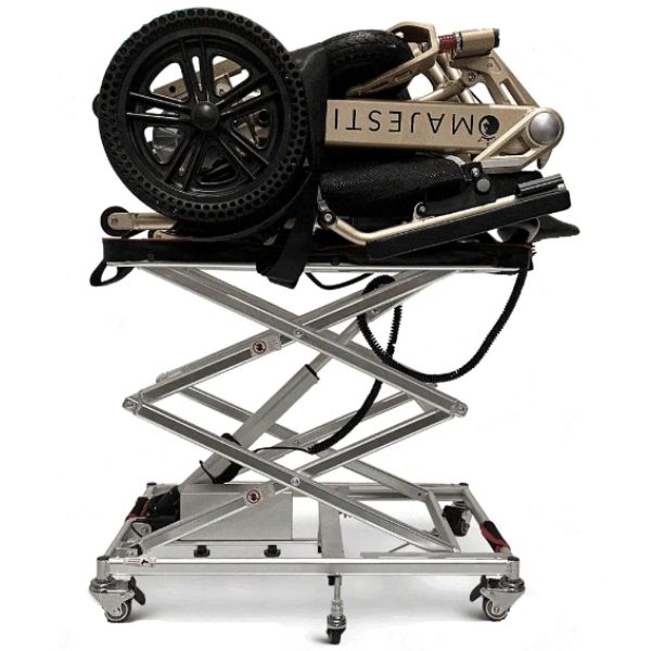 ComfyGo GO Lift Portable Scooter & Power Wheelchair Lift - Easy Mobility Aid for Travel & Home Use | Compact & Lightweight Design for Seniors & Disabled