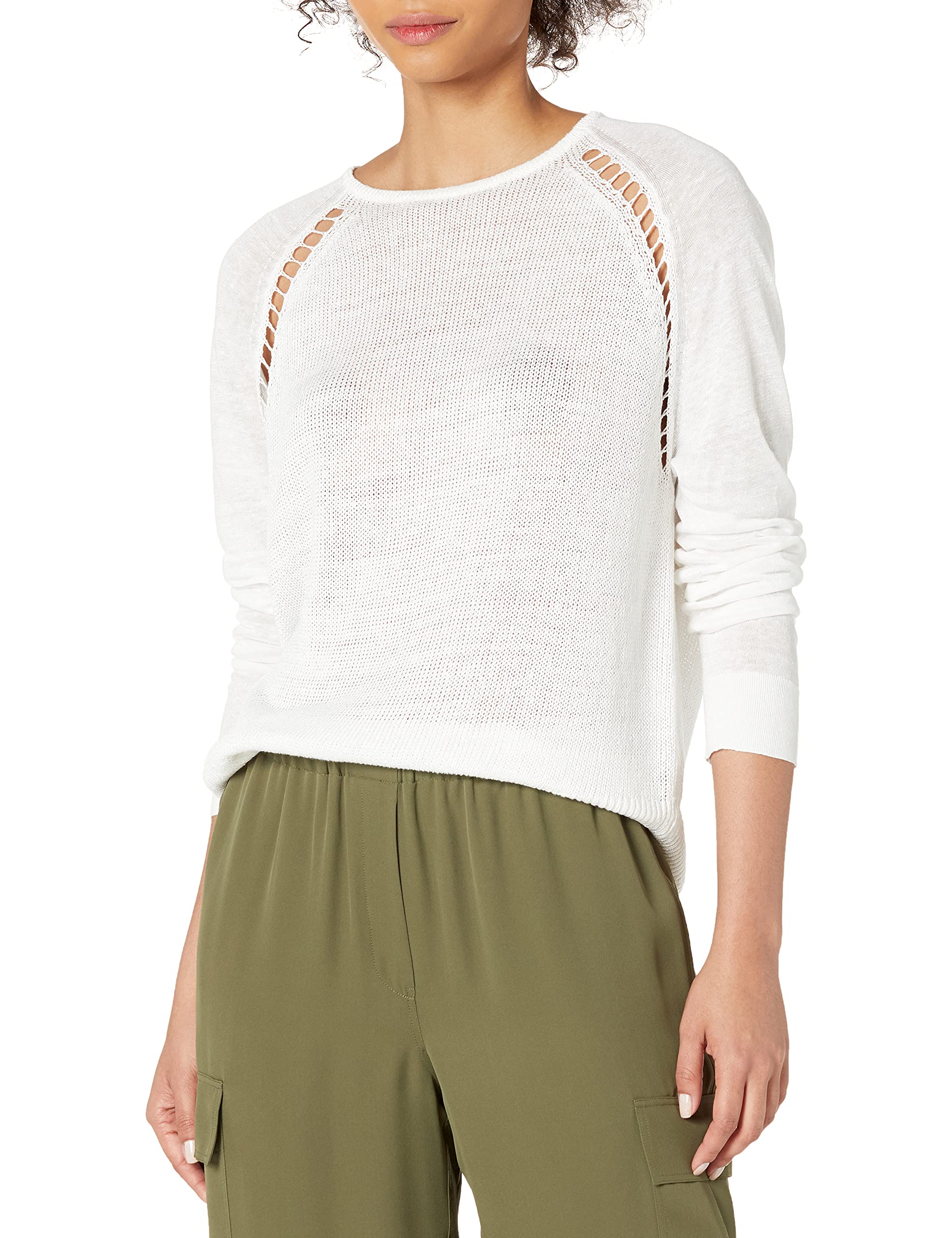 Theory Women's GG Jacquard Long Sleeve Cashmere Sweater - Elegant Knit Pullover for Work, Office & Winter Fashion