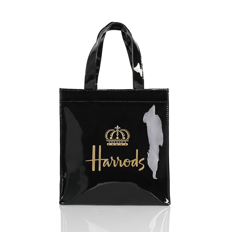 Eco-Friendly Women's Floral Tote Shopping Bag - Reusable Grocery Bag for Beach, Market & Daily Use