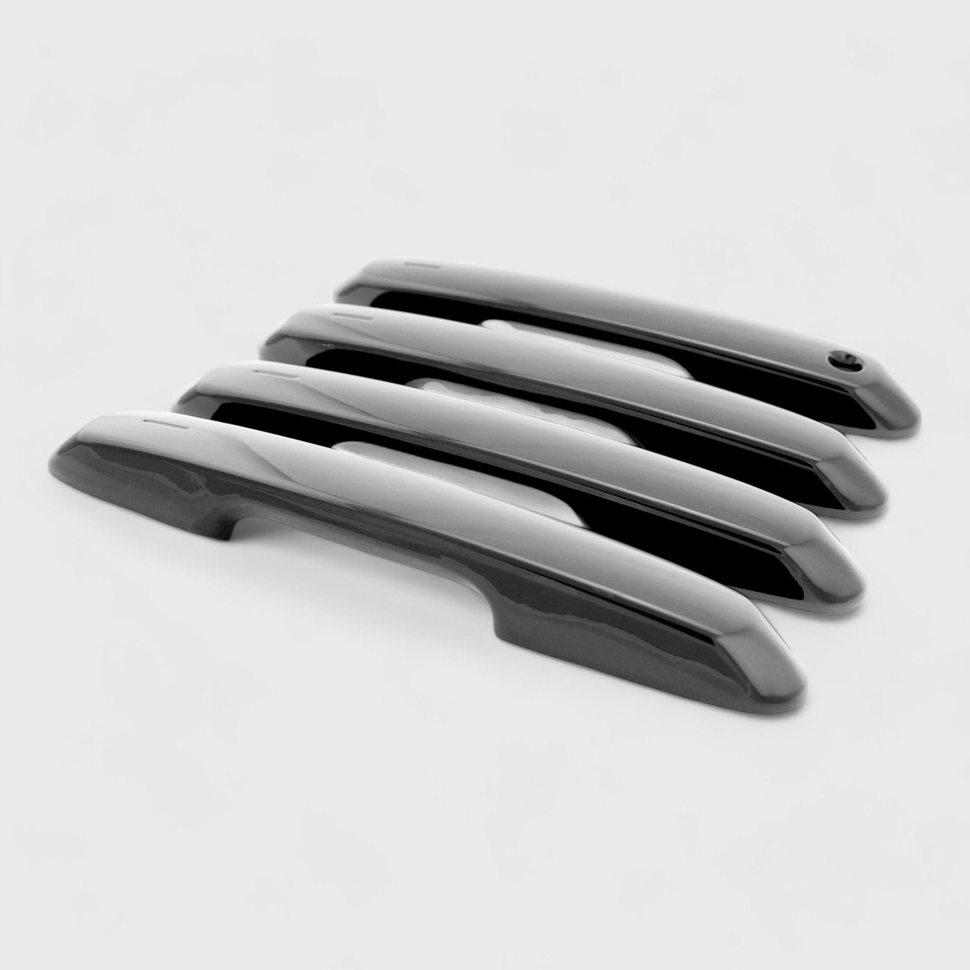 Gloss Black Chrome Delete Door Handle Cover with Keyless Entry Sensors - DH6337BLK | Compatible with Most Car Models for Enhanced Style & Security