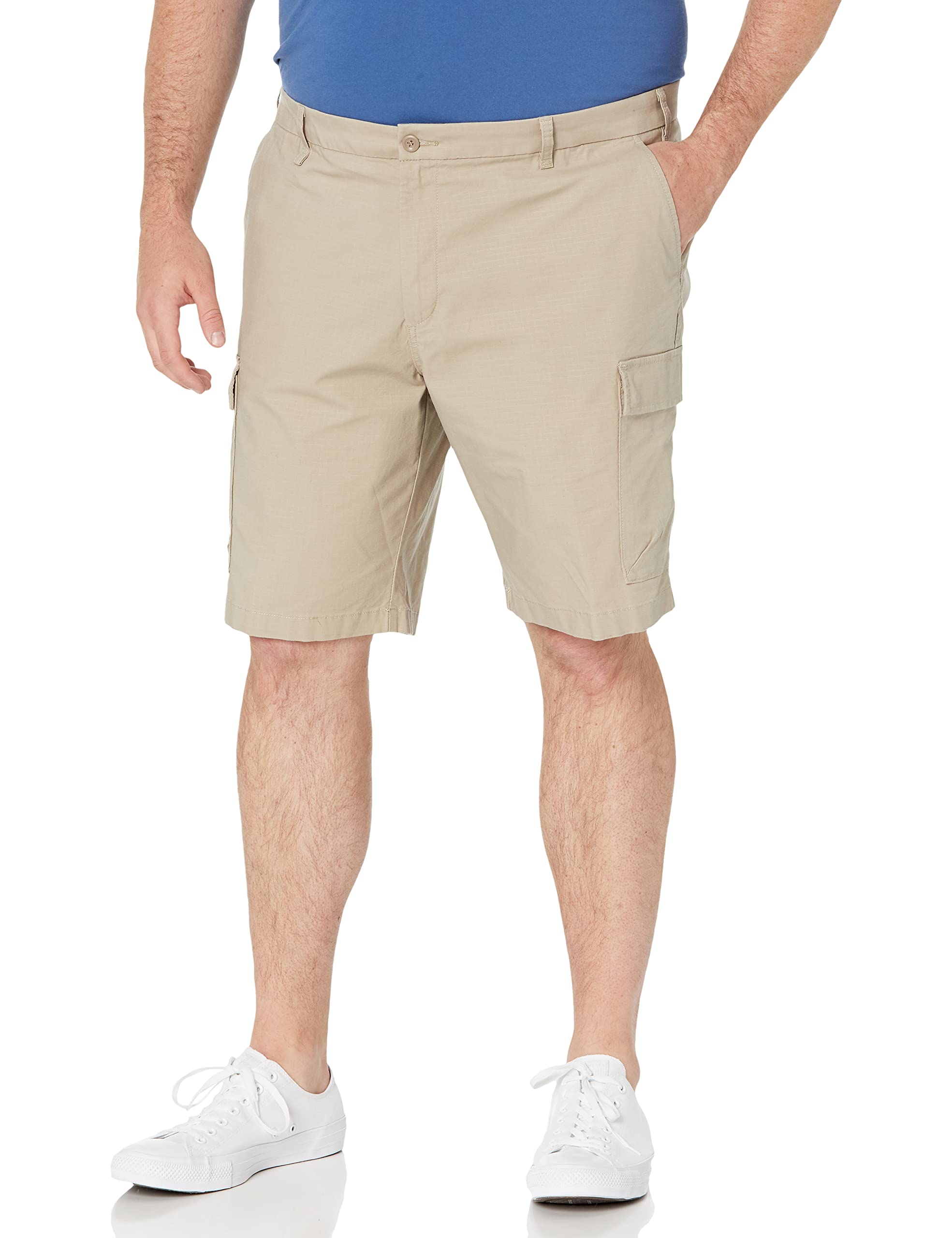 Dockers Men's Tech Cargo Straight Fit Smart 360 Stretch Shorts - Comfortable Work & Casual Pants for Office, Travel & Outdoor Activities (Regular & Big & Tall Sizes)