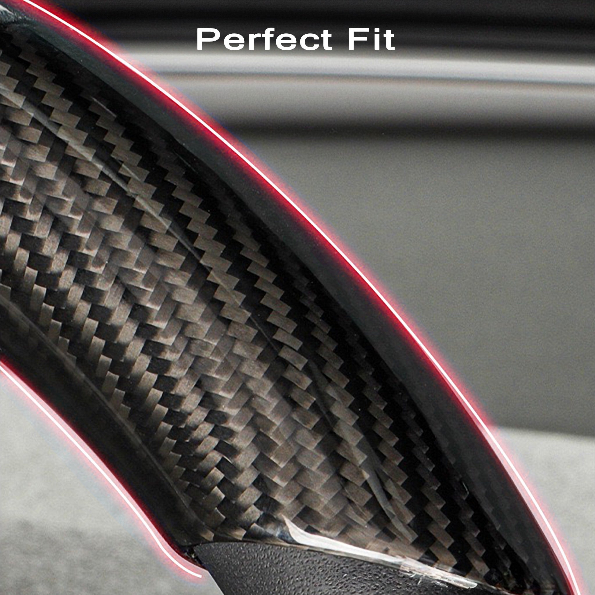 Premium Real Carbon Fiber Steering Wheel Cover for 2024 Tesla Model 3 Highland & 2025 Model Y Juniper - Upgrade Interior with Lightweight Carbon Fiber Trim (Perfect for Car Enthusiasts & Luxury Vehicle Customization)