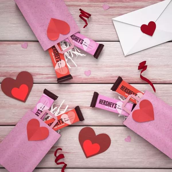 Hershey's Bulk Chocolate Candy - 2lbs, 70 Individually Wrapped Bars for Gifts & Parties