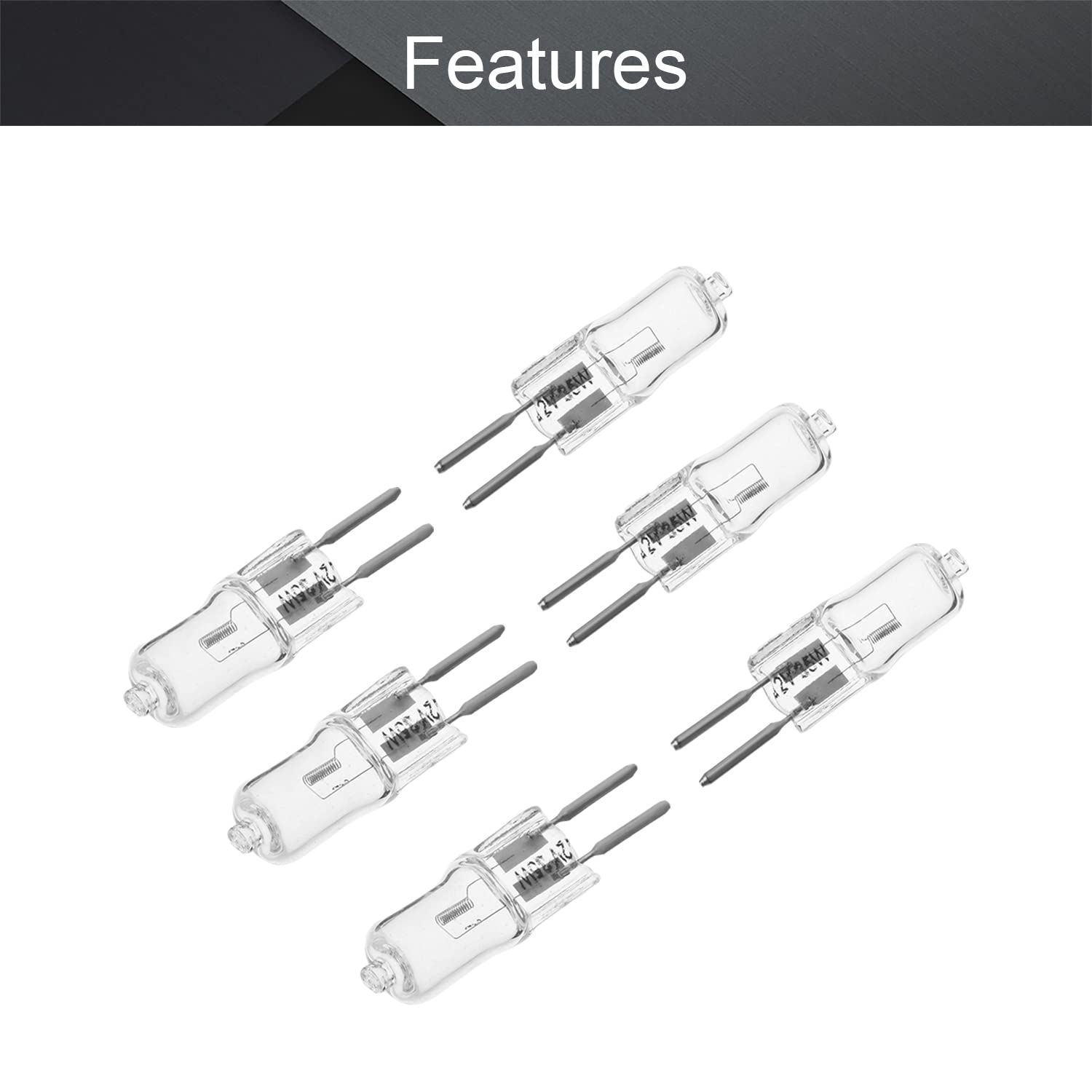 Othmro G5.3 35Watt 12V Halogen Light Bulbs - 10 Pack - Soft White Replacement Bulbs for Under Cabinet Puck Lights, Chandeliers, Track Lighting & Lamps - Perfect for Kitchen, Living Room & Office Lighting