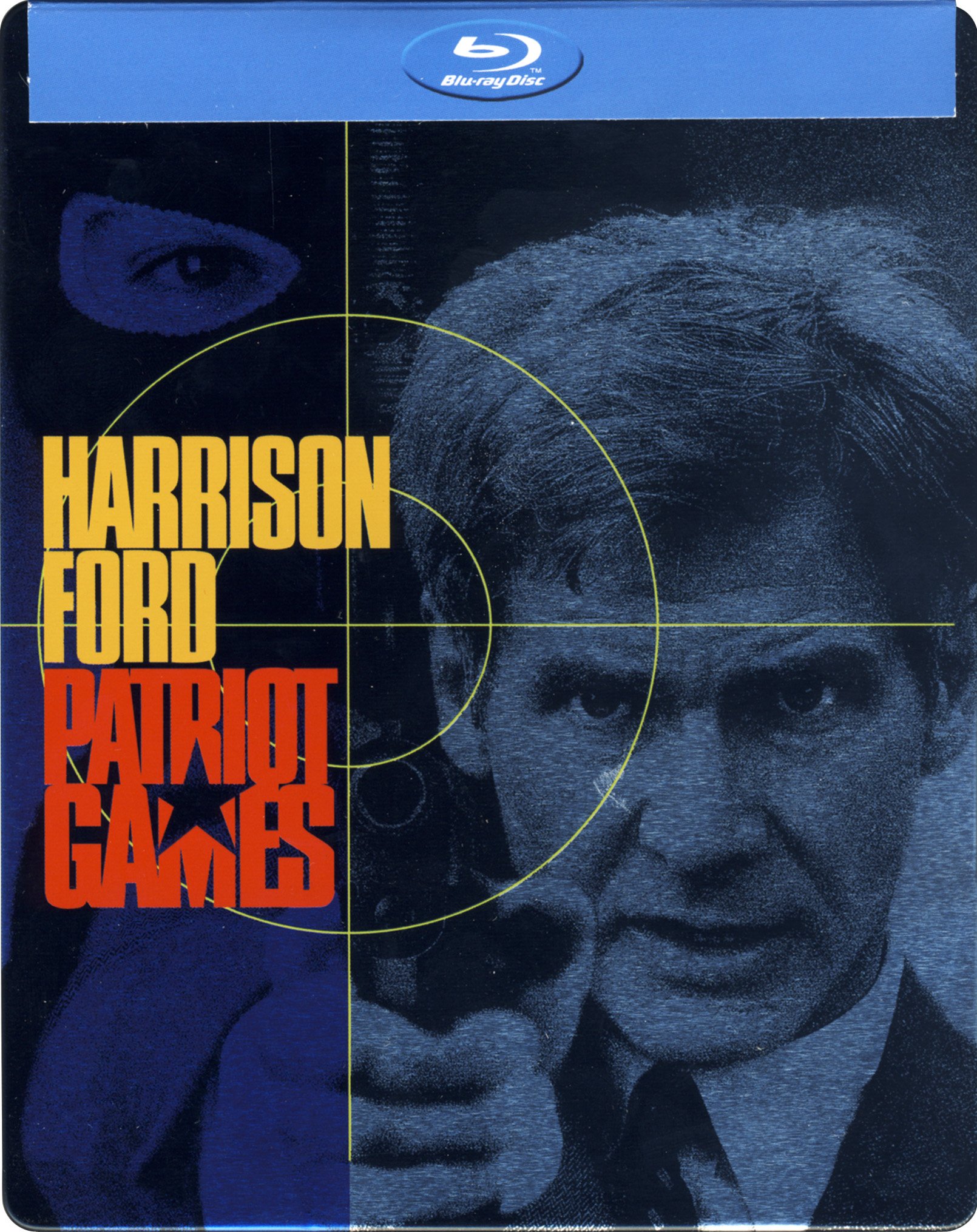 Patriot Games (Blu-ray Steelbook) - Classic Action Thriller Movie | Perfect for Movie Nights & Collector's Editions