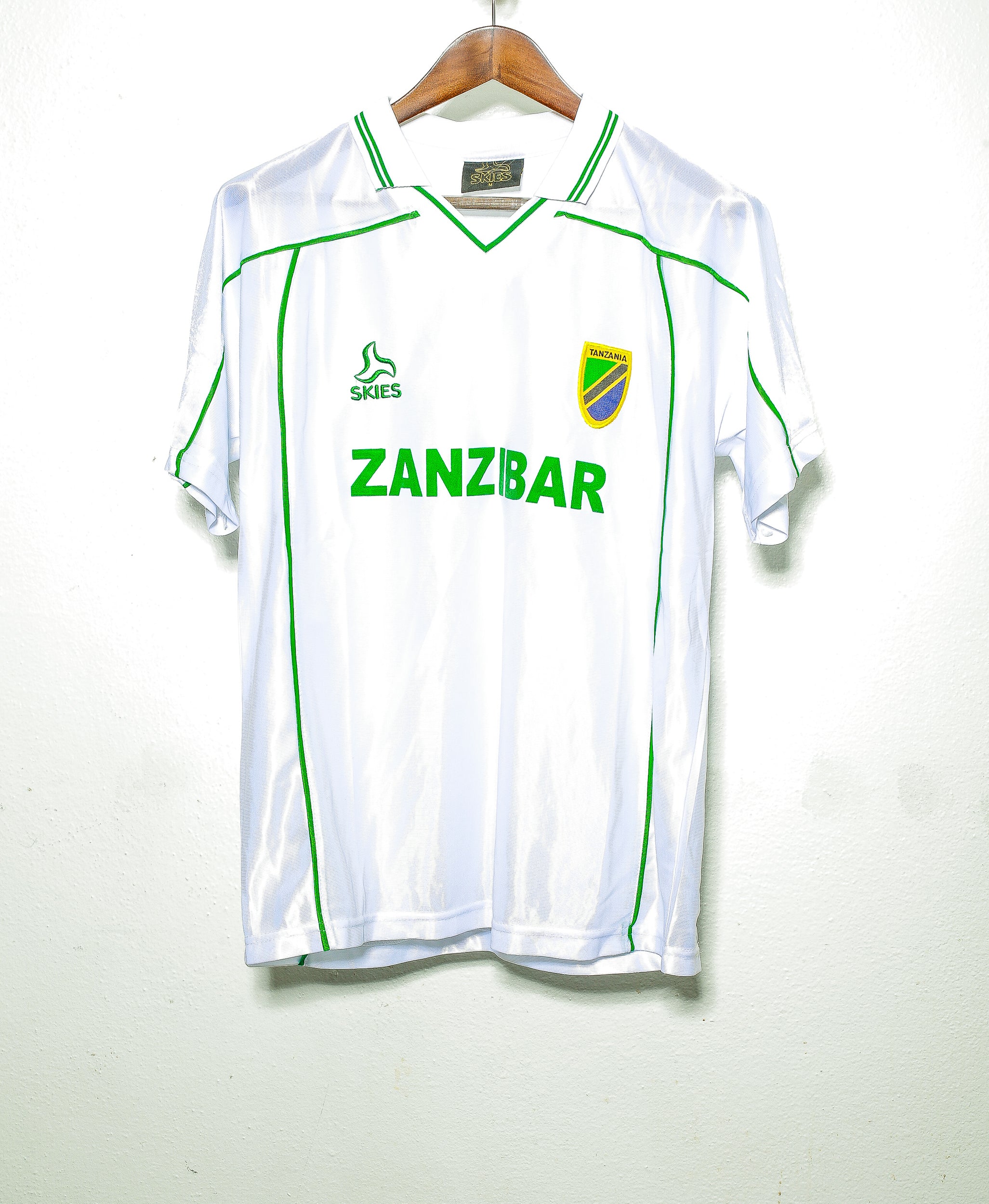 2005 Tanzania Away Soccer Jersey (Men's) - Authentic Football Shirt for Fans & Collectors - Perfect for Matches, Training, and Sports Events