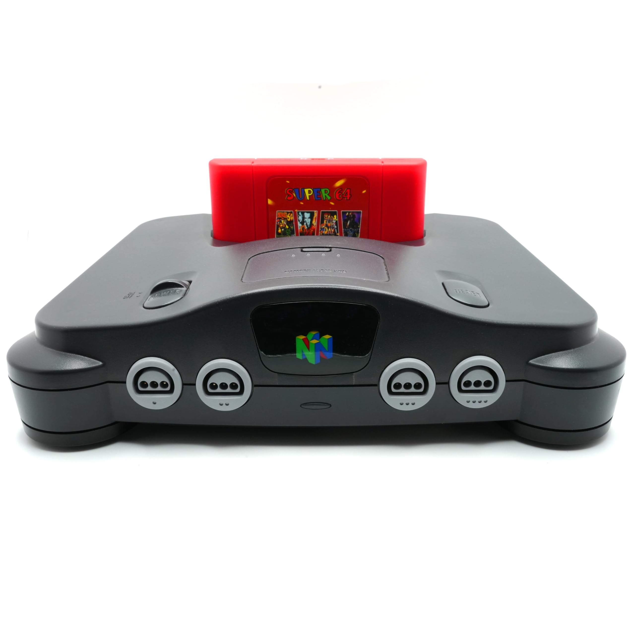 Retrotech Super 64 Plus 340-in-1 Multi Game Cartridge for Nintendo 64 (N64) Console - Classic Video Games Collection for Family Entertainment & Retro Gaming Parties