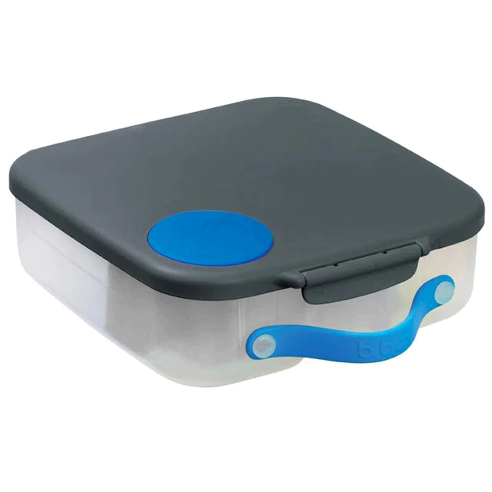 B.Box Kids Lunch Box - Insulated Blue Slate Lunch Bag for School, Work & Picnics | Leak-Proof & Easy to Clean | Perfect for Boys & Girls