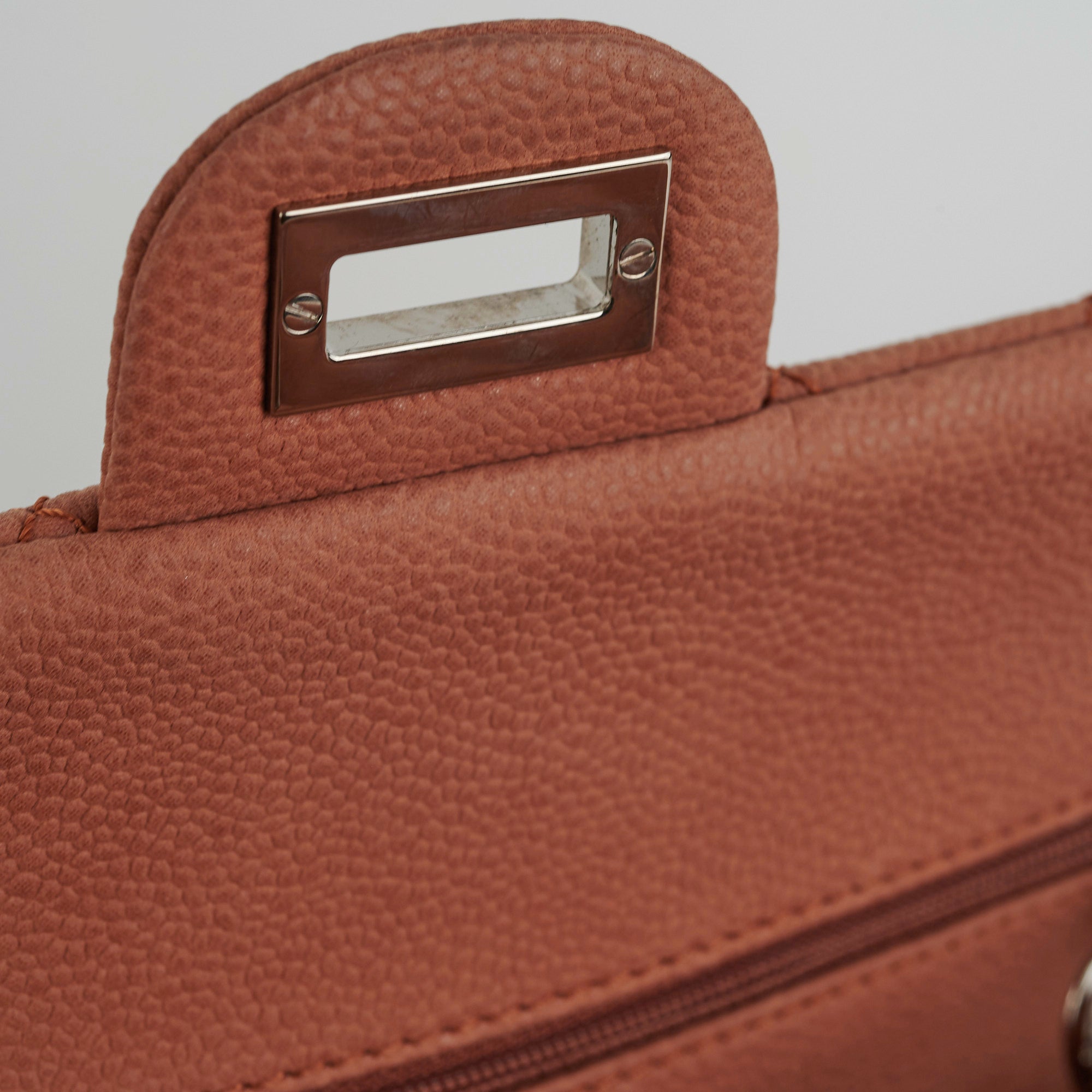 Chanel 2.55 Reissue 226 Handbag in Nubuck Caviar Leather Terracotta Color - Luxury Crossbody Bag for Women, Perfect for Date Night & Special Occasions