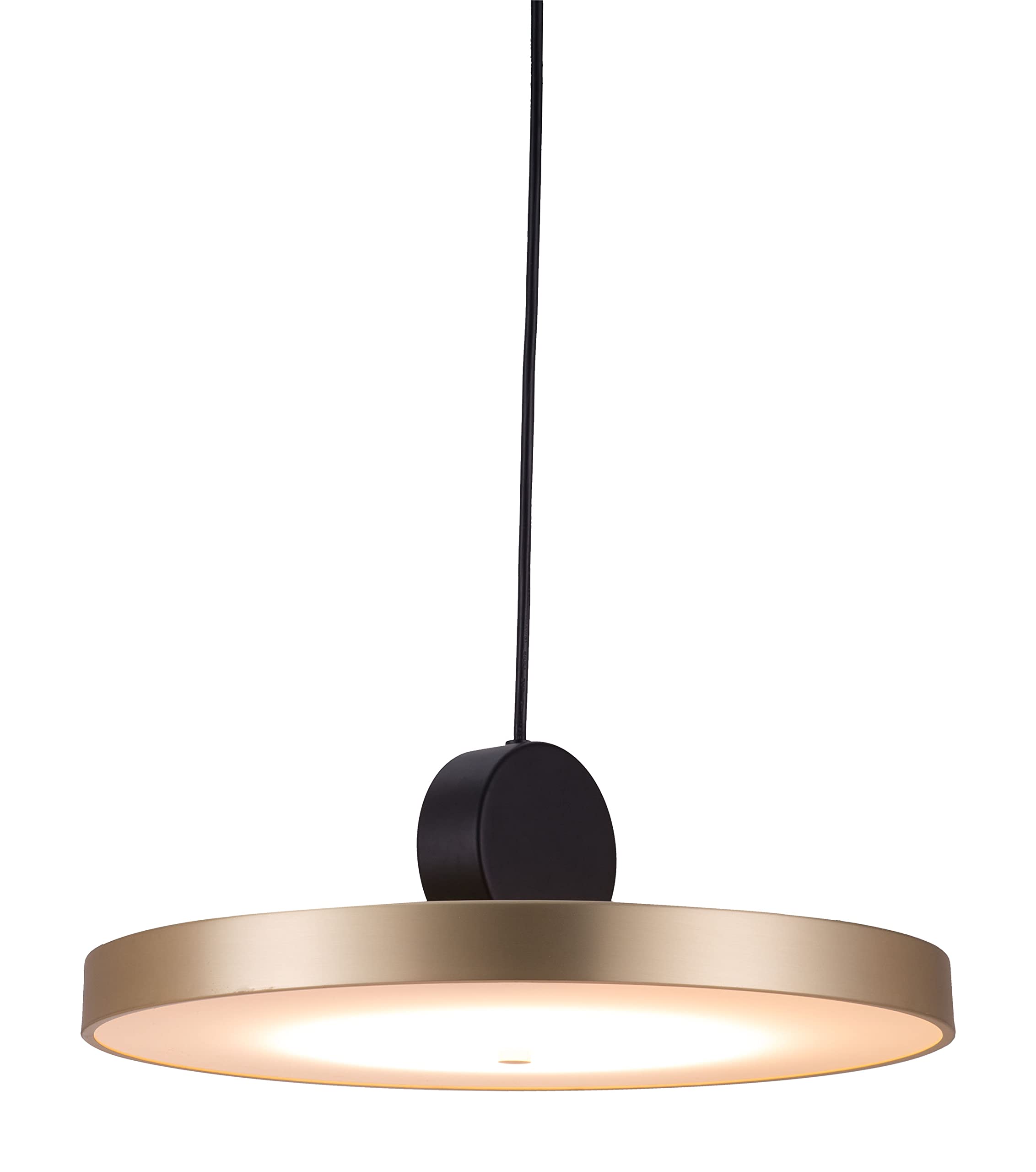 Zuo Modern 56105 Gold Mozu Ceiling Lamp - Elegant Lighting Fixture for Living Room, Bedroom & Dining Area